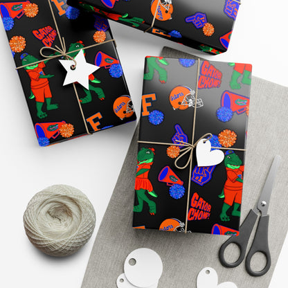 Florida Gators Football Gift Wrap Paper — Team Spirit Wrapping Paper for Fans & Game Day