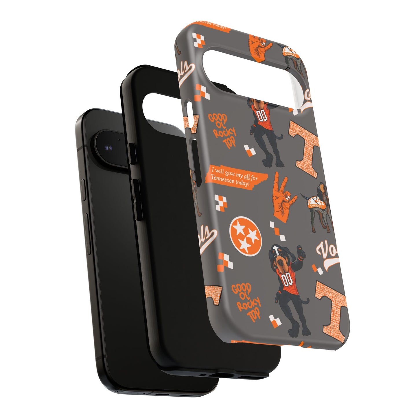 Tough Cases - Tennessee Fan Phone Case, Sports Team Accessory, Gift for Volunteers Fans, Durable Cover, College Game Day