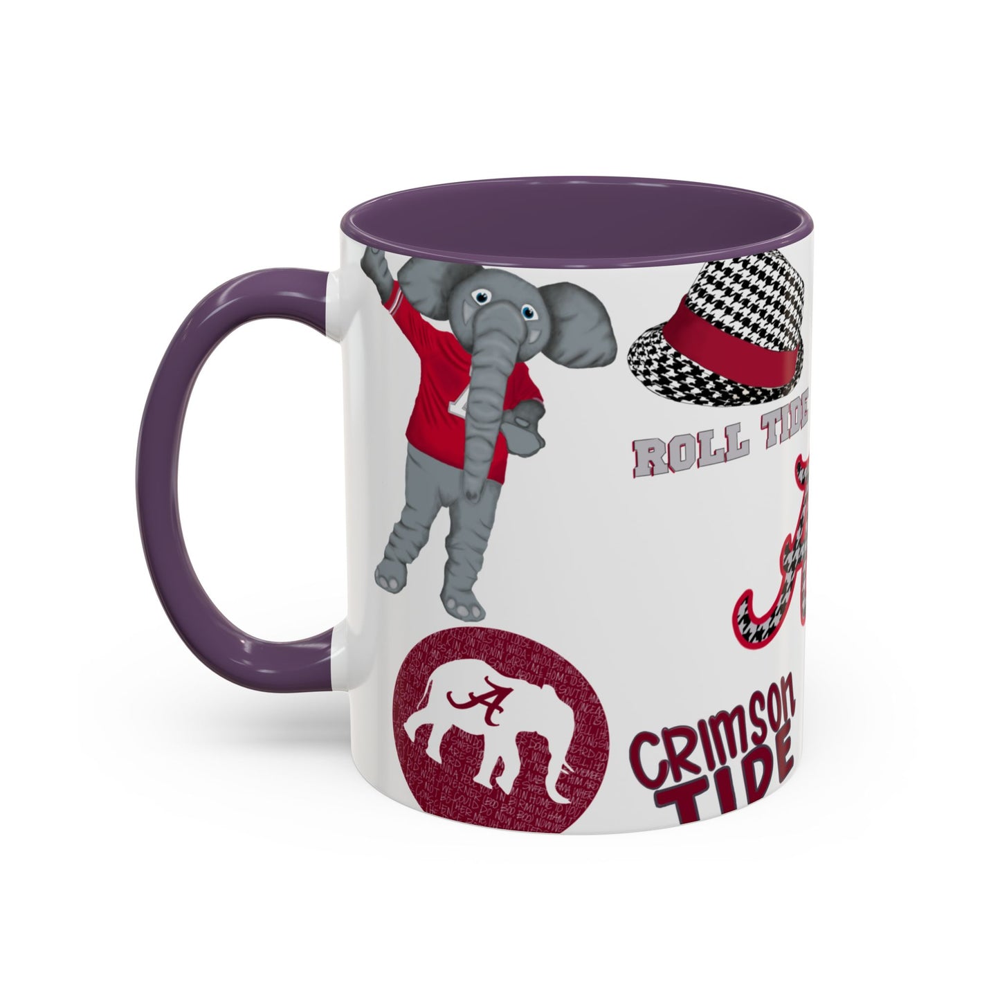 Crimson Tide Coffee Mug, Alabama Fan Cup, Roll Tide Mug, College Sports Gift, Game Day Drinkware