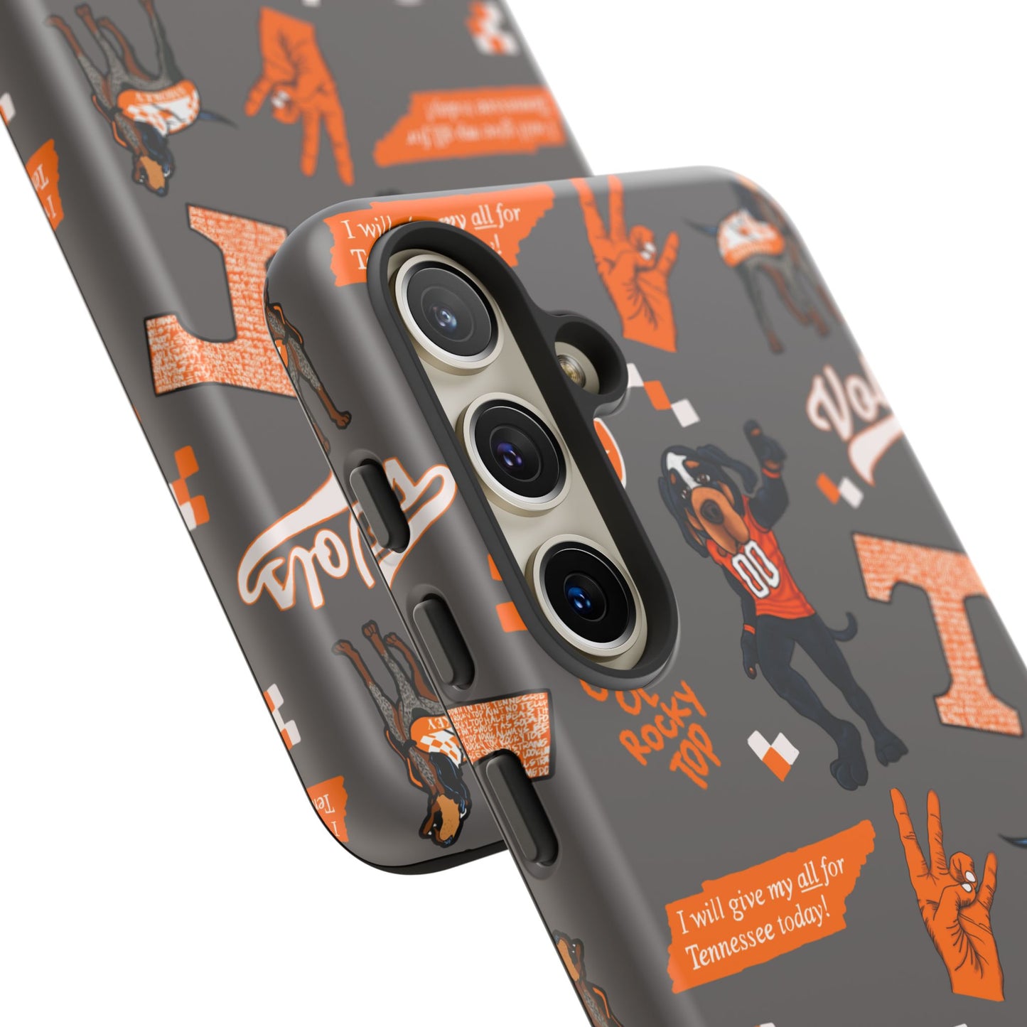 Tough Cases - Tennessee Fan Phone Case, Sports Team Accessory, Gift for Volunteers Fans, Durable Cover, College Game Day