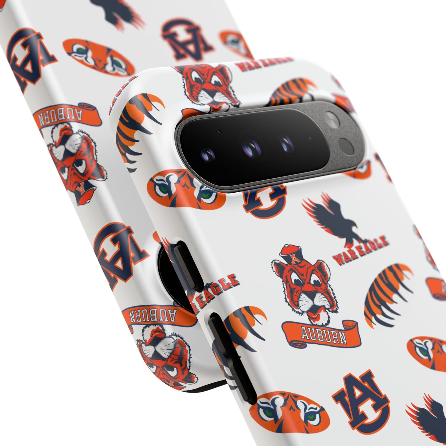 Auburn Fan Phone Case, Sports Team Accessory, Gift for Auburn Fans, Durable Cover, College Game Day