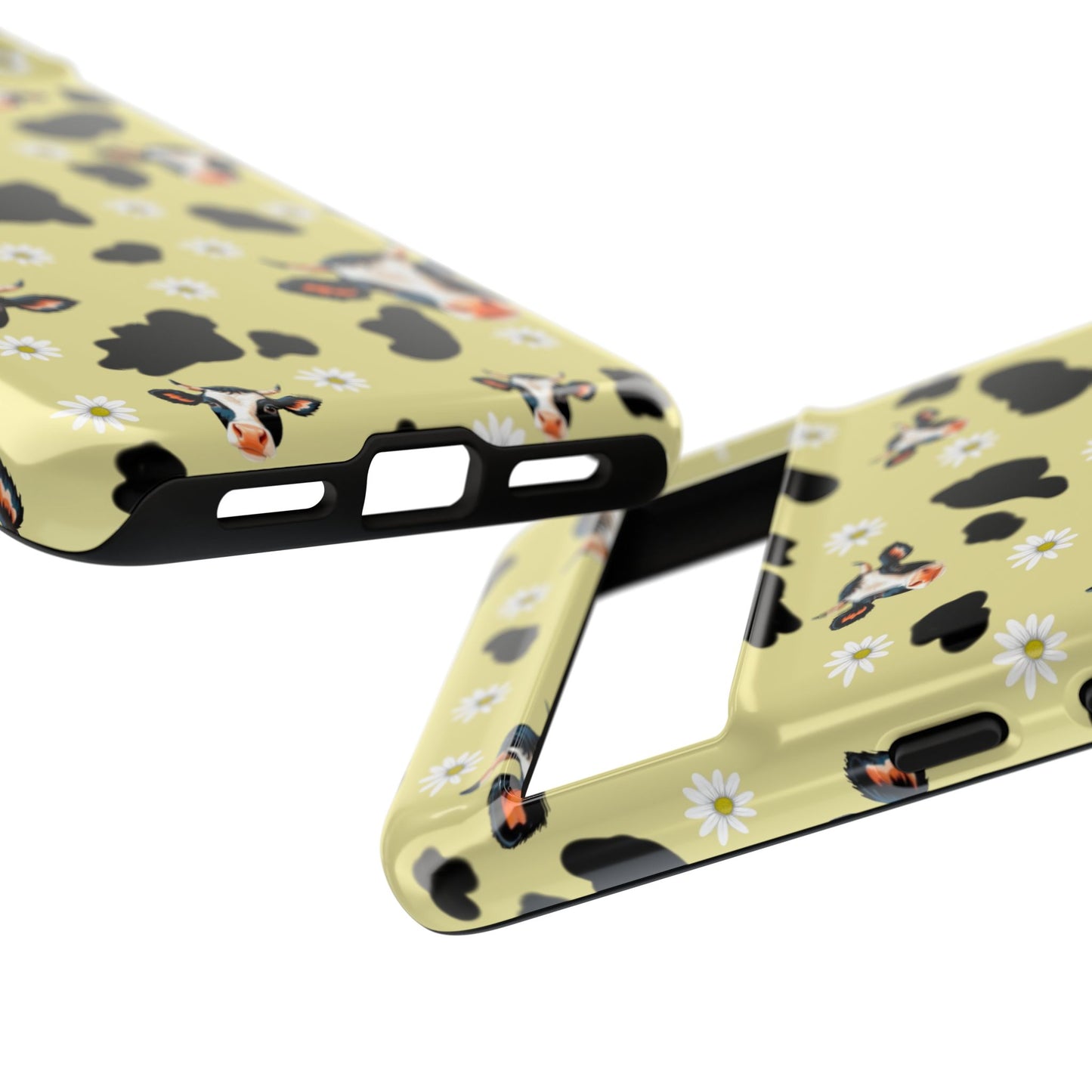 Cow Print Phone Case - Cute Protection for Animal Lovers, Gift for Farmhouse Decor, Cheerful Cow Design