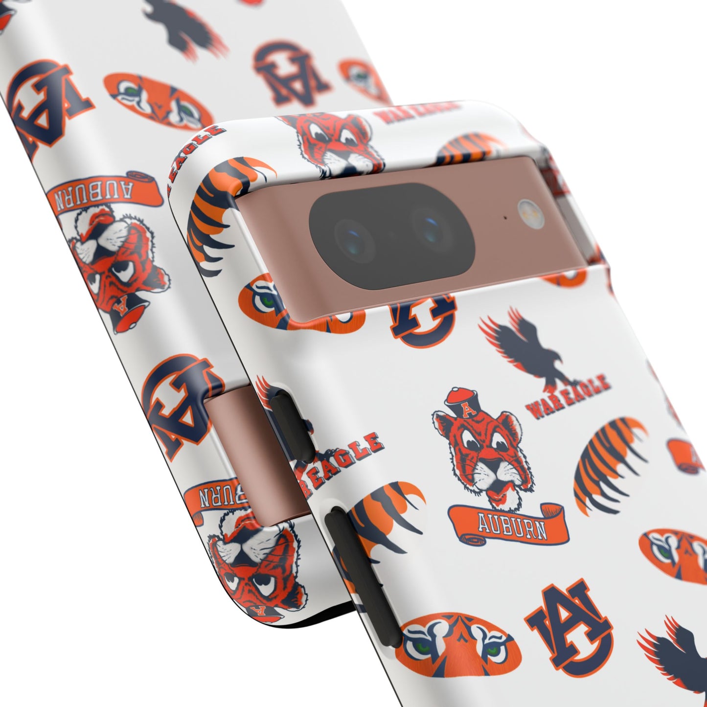 Auburn Fan Phone Case, Sports Team Accessory, Gift for Auburn Fans, Durable Cover, College Game Day