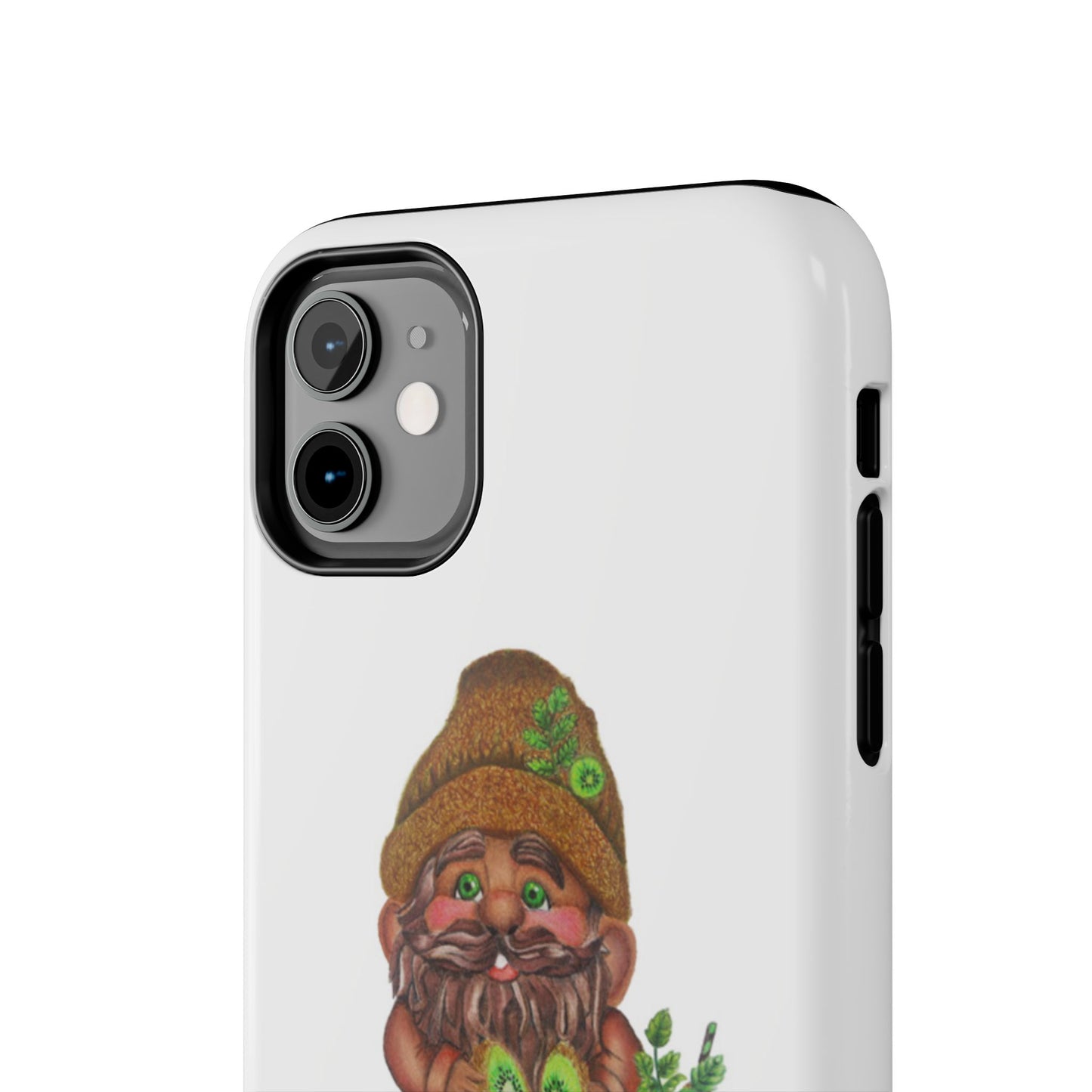 Funny Kiwi Gnome Phone Cases, Phone Covers for Gnome Lovers, Cute Gift for Gardeners, Unique Tech Accessories, Holiday Gifts