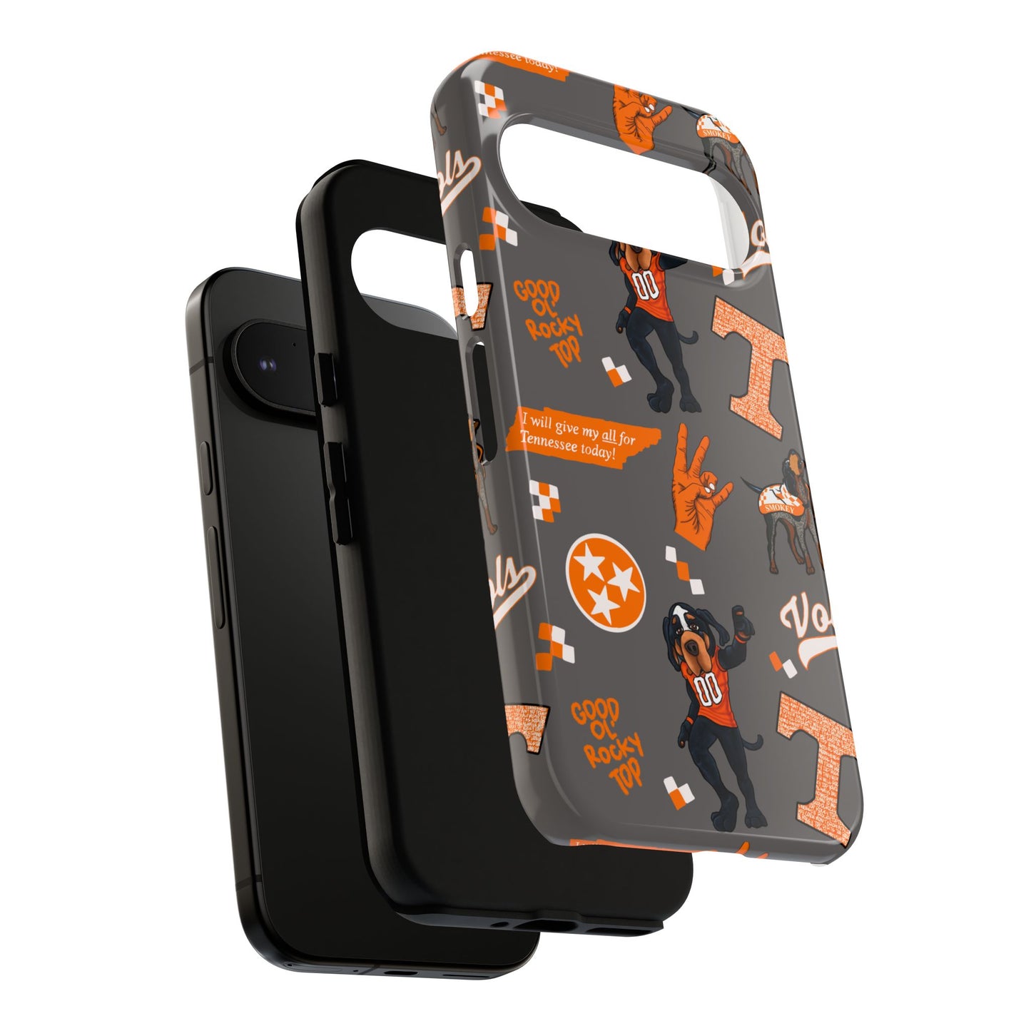 Tough Cases - Tennessee Fan Phone Case, Sports Team Accessory, Gift for Volunteers Fans, Durable Cover, College Game Day