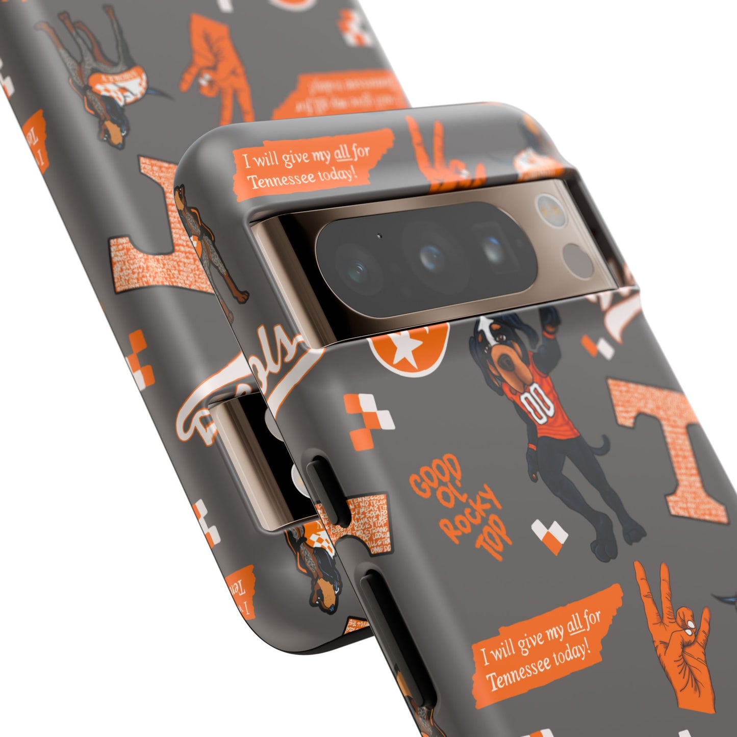 Tough Cases - Tennessee Fan Phone Case, Sports Team Accessory, Gift for Volunteers Fans, Durable Cover, College Game Day