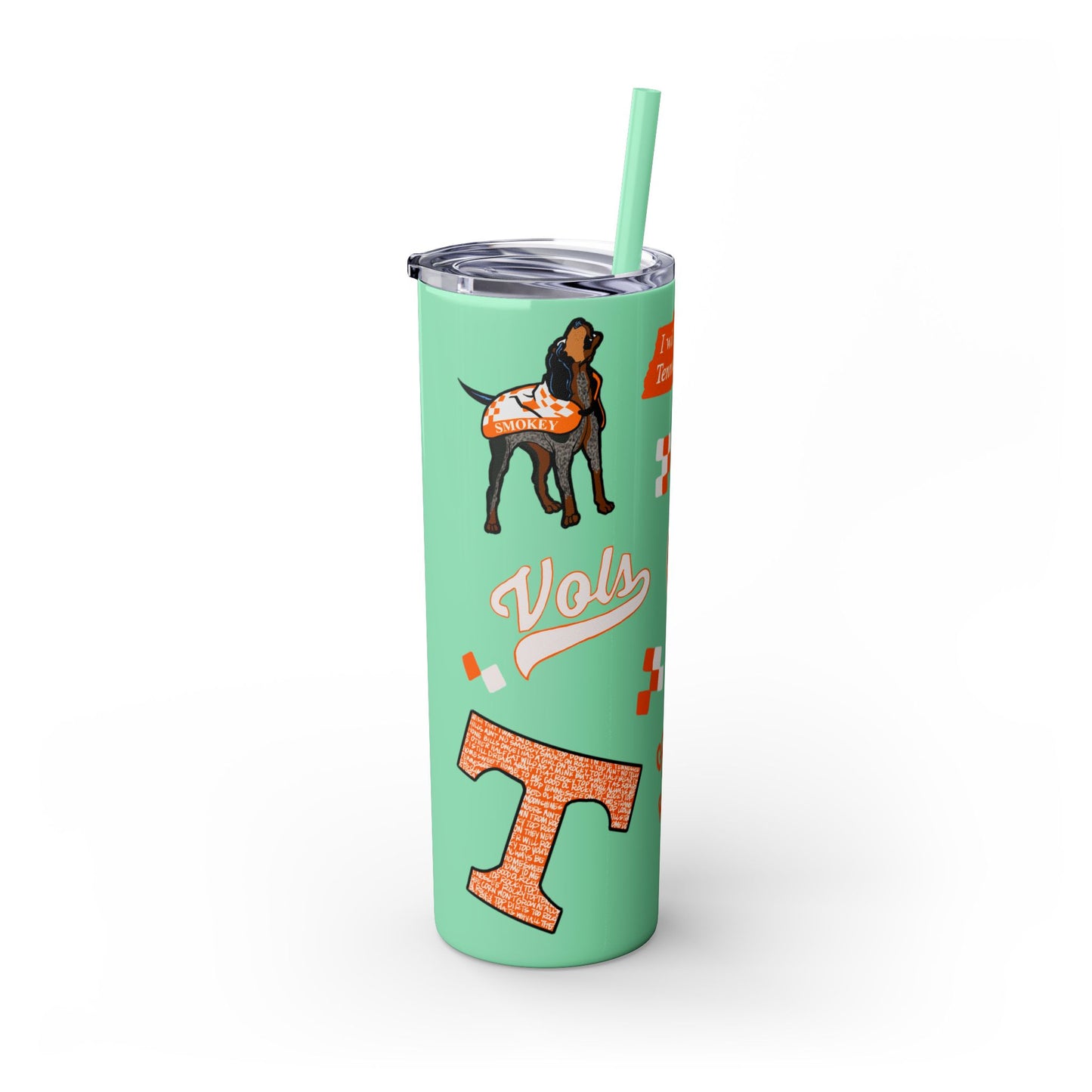 Tennessee Spirit Tumbler, 20oz | School Pride Cup for Gameday & Tailgating | Ideal for Fans, Students & Alumni