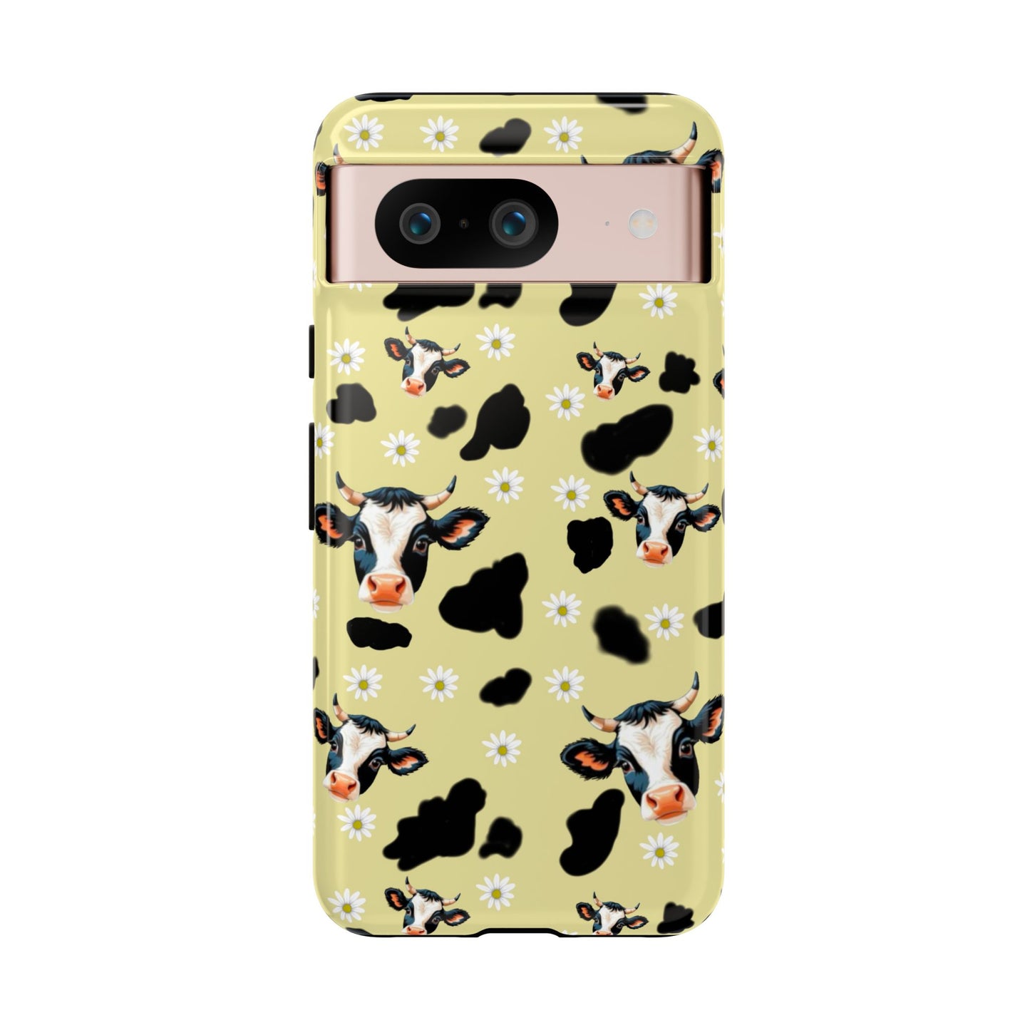 Cow Print Phone Case - Cute Protection for Animal Lovers, Gift for Farmhouse Decor, Cheerful Cow Design