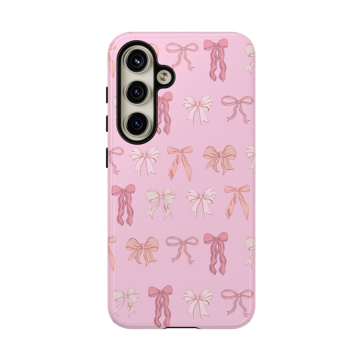 Cute Phone Case with Bow Design | Pink Aesthetic | Gifts for Her, Birthday Present, Trendy Phone Accessories, Fashionable Tech Cover