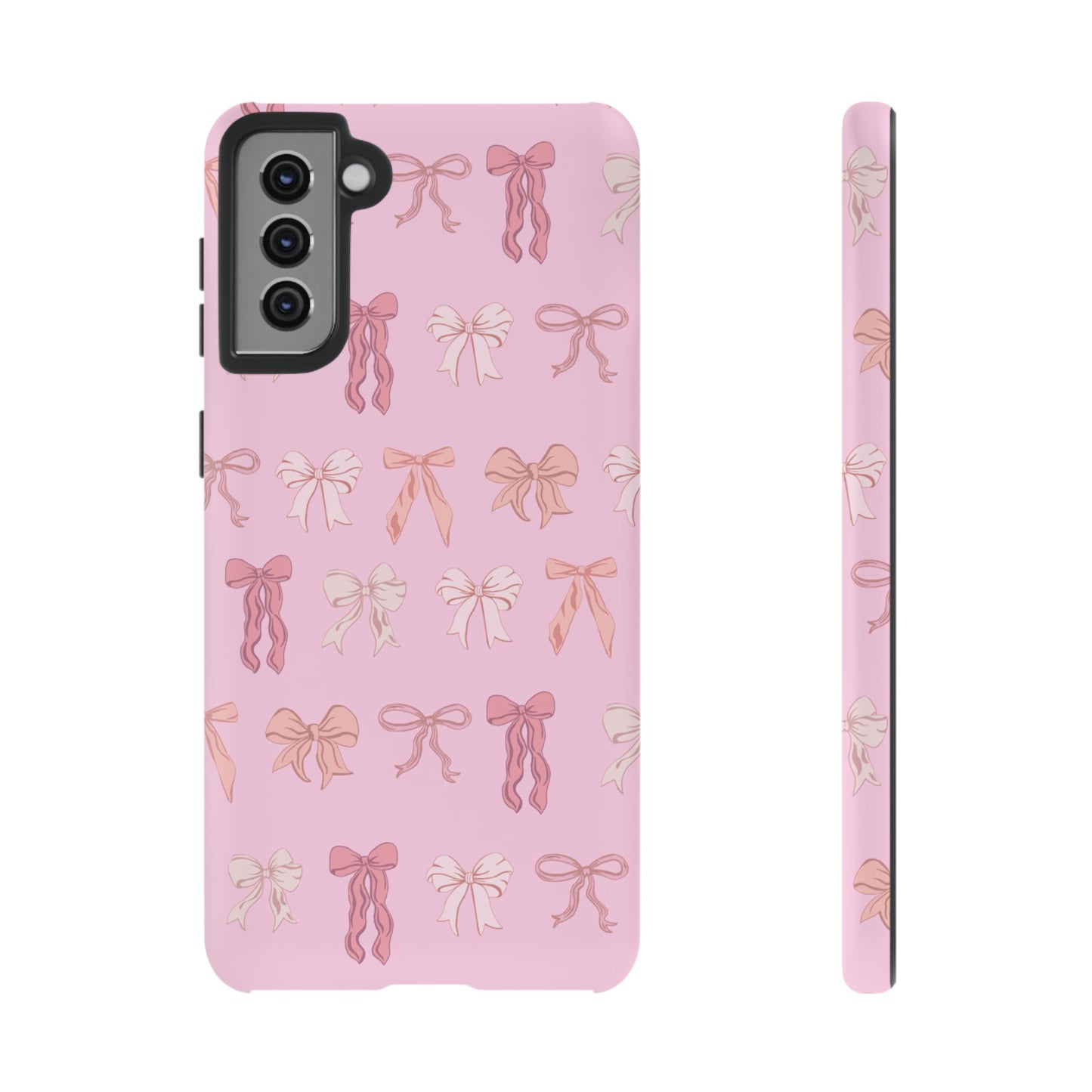 Cute Phone Case with Bow Design | Pink Aesthetic | Gifts for Her, Birthday Present, Trendy Phone Accessories, Fashionable Tech Cover