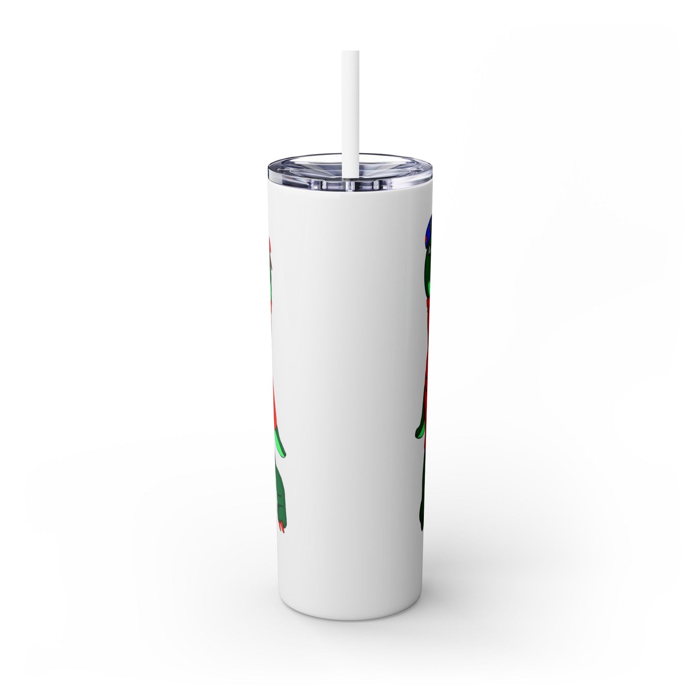 Florida Gators Skinny Tumbler with Straw | Perfect for Gifts, Sports Events, Tailgating, Summer Drinks, Eco-Friendly Hydration