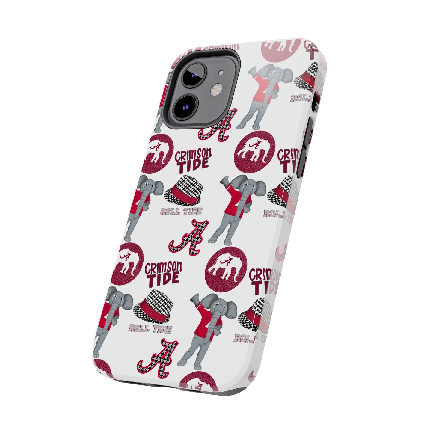 Alabama Crimson Tide Phone Case - Tough, Durable, Elephant Design, Sports Fan Accessories, College Team Gift, Graduation Presents