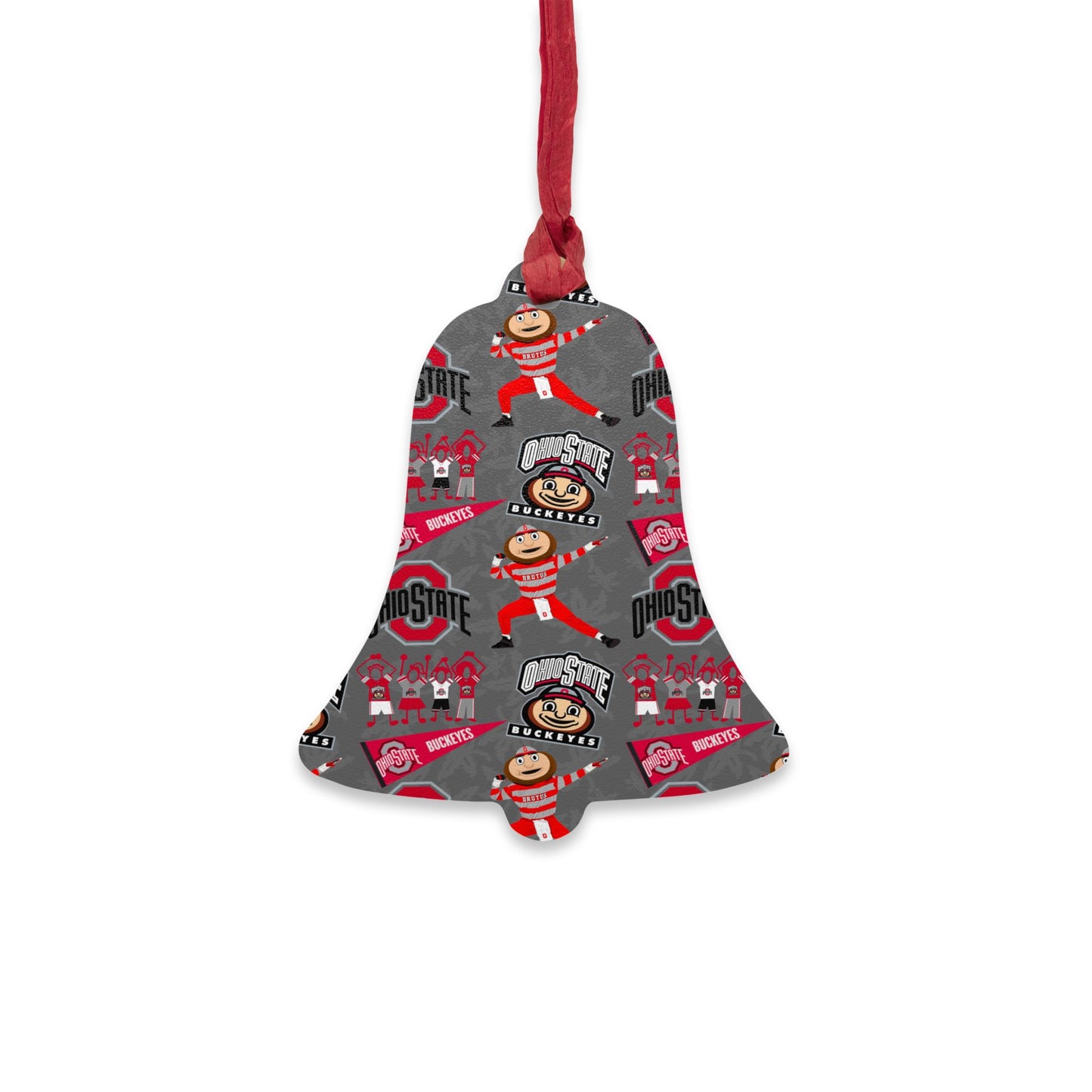 Ohio State Wooden Ornaments, Holiday Decorations, College Sports Decor, Personalized Gift, Christmas Ornaments