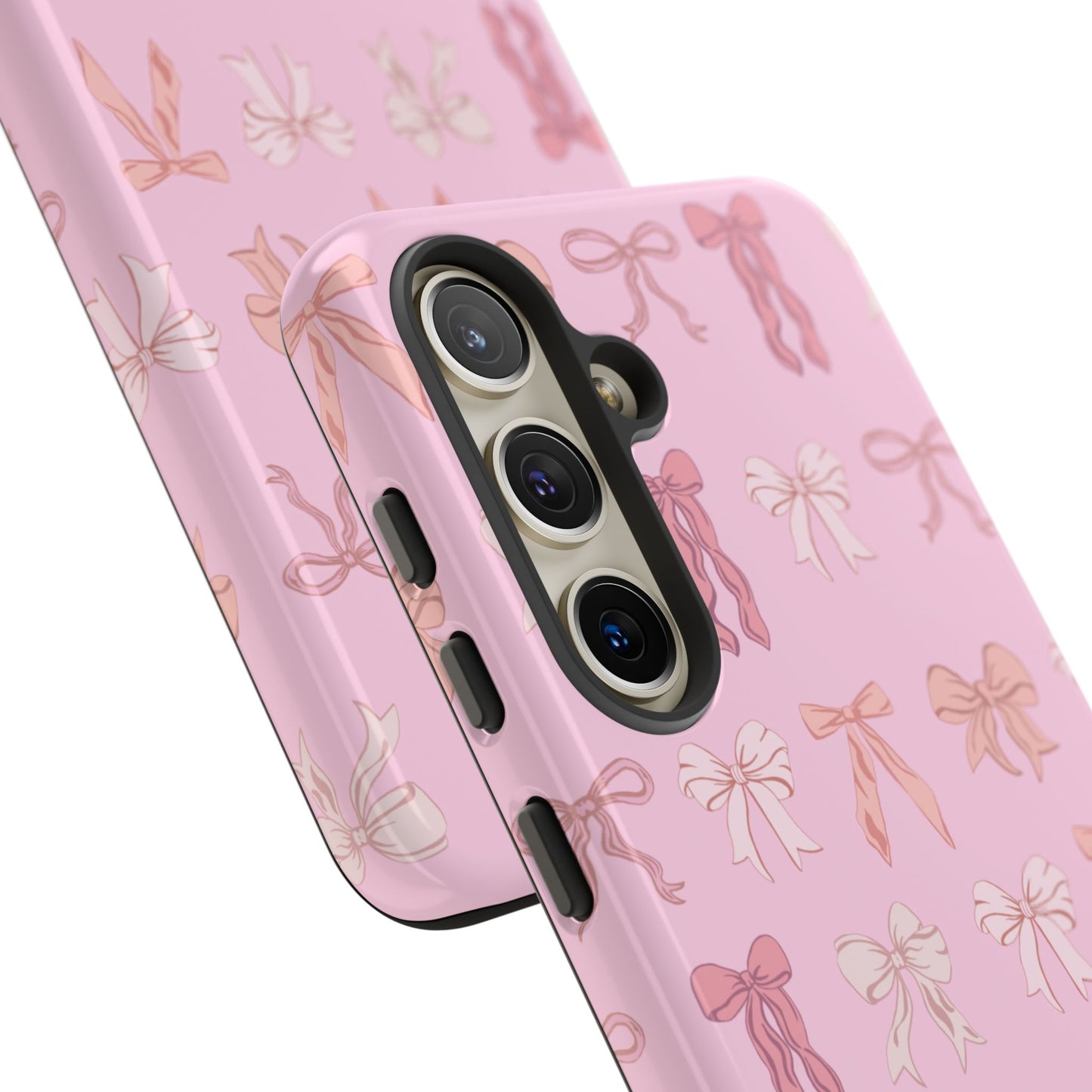 Cute Phone Case with Bow Design | Pink Aesthetic | Gifts for Her, Birthday Present, Trendy Phone Accessories, Fashionable Tech Cover
