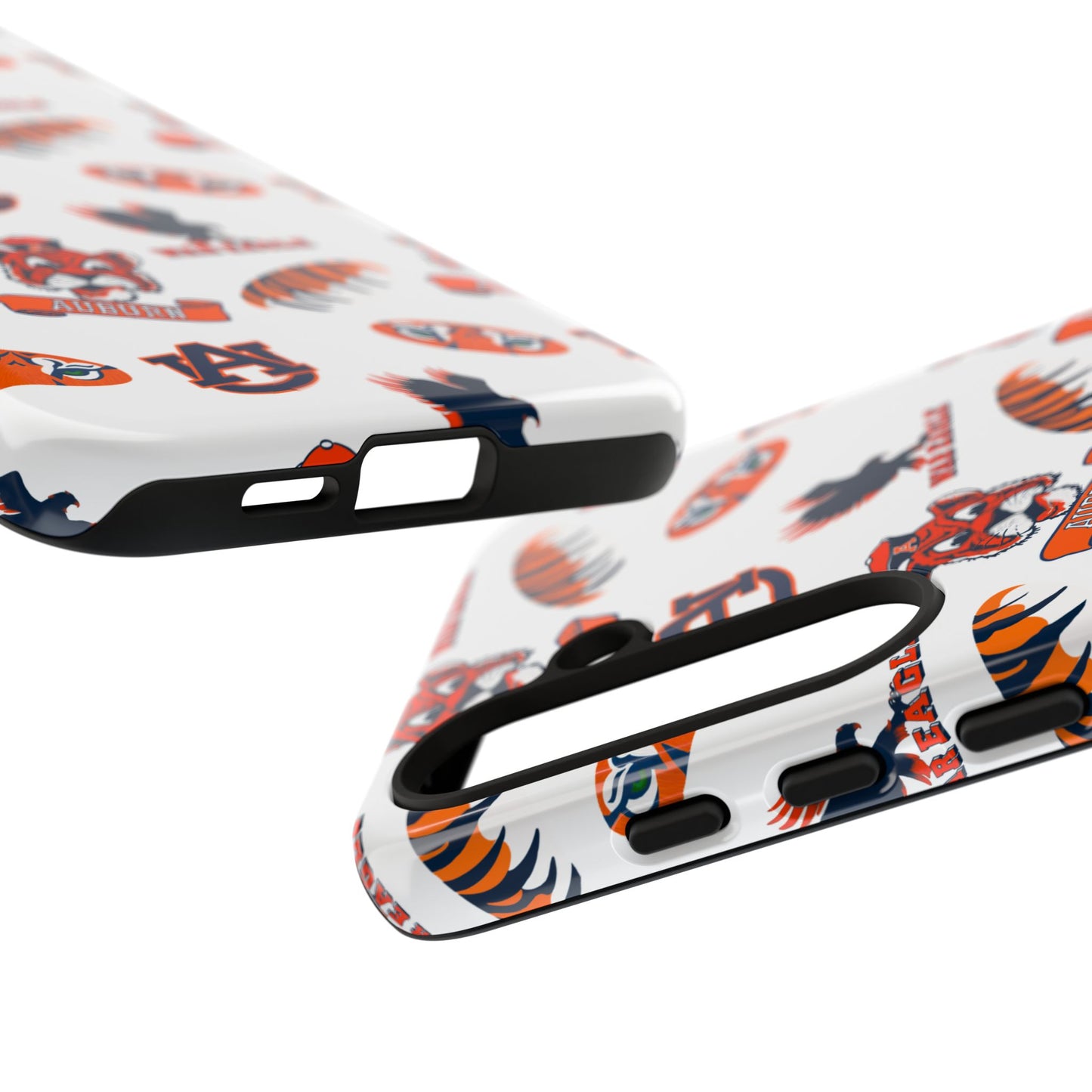 Auburn Fan Phone Case, Sports Team Accessory, Gift for Auburn Fans, Durable Cover, College Game Day