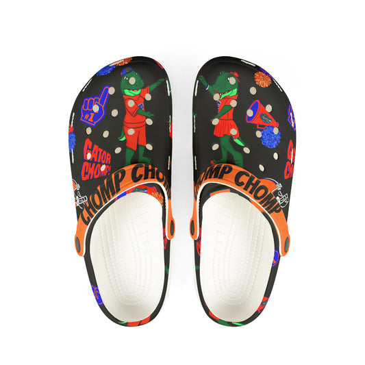 Florida Gators EVA Foam Clogs, Colorful Comfortable Garden Shoes, Unique Slip-On Footwear for Every Occasion, Playful Summer Footwear
