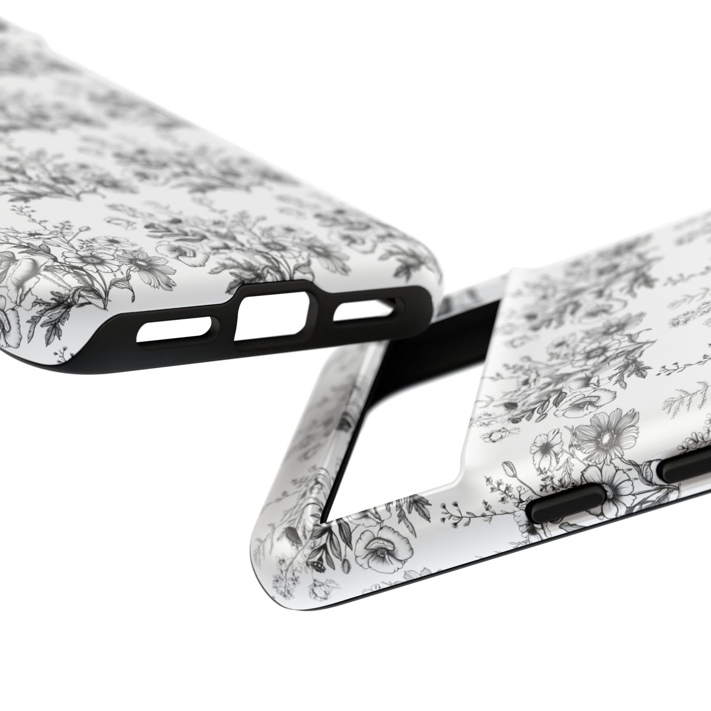 Floral Phone Case, Tough Cases with Elegant Black and White Design, Protective Cover for Fashion Lovers, Unique Gift for All [...]