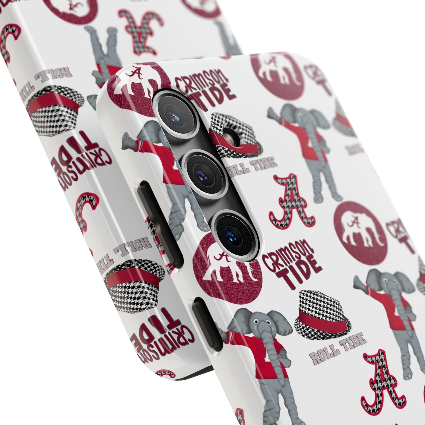 Alabama Crimson Tide Phone Case - Tough, Durable, Elephant Design, Sports Fan Accessories, College Team Gift, Graduation Presents