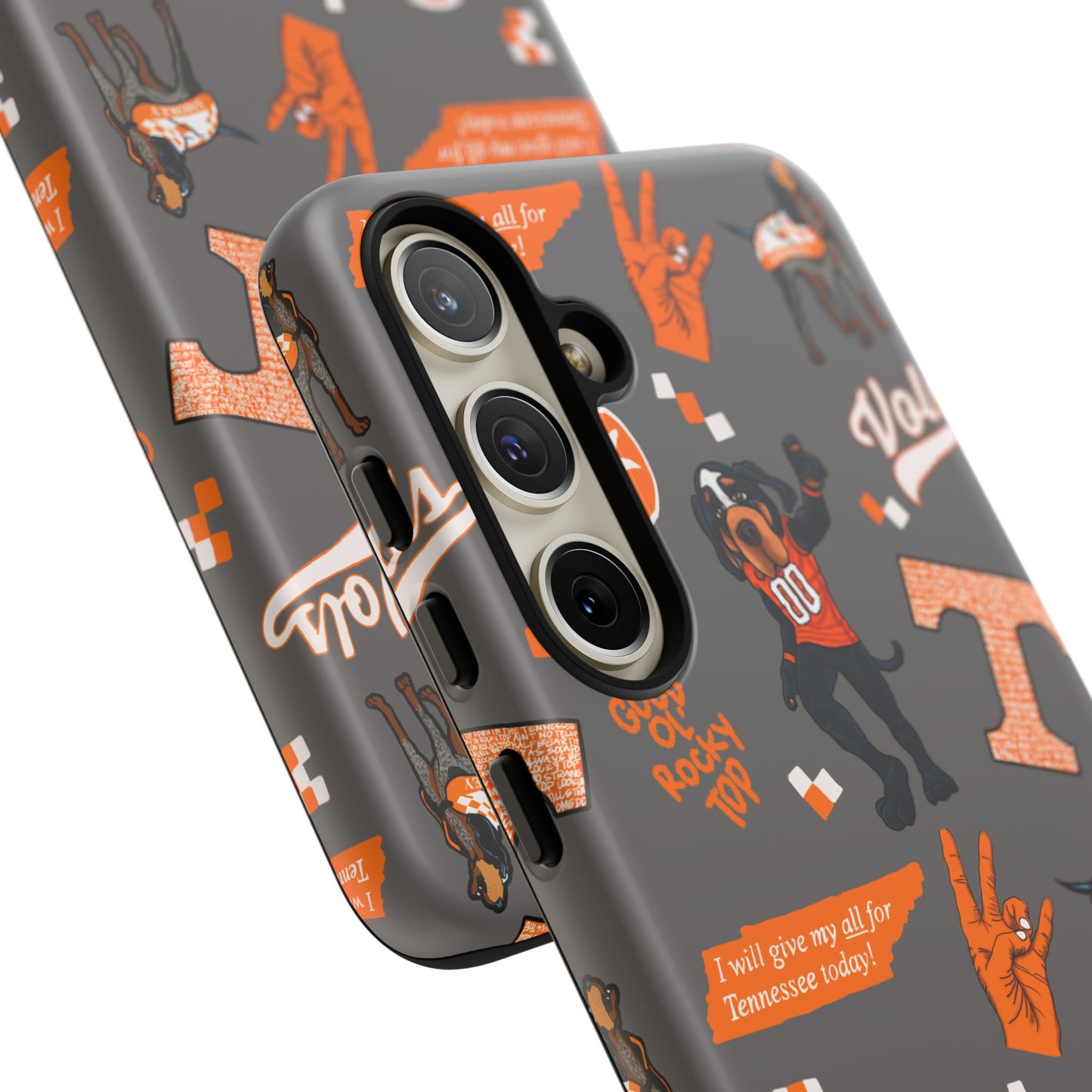 Tough Cases - Tennessee Fan Phone Case, Sports Team Accessory, Gift for Volunteers Fans, Durable Cover, College Game Day