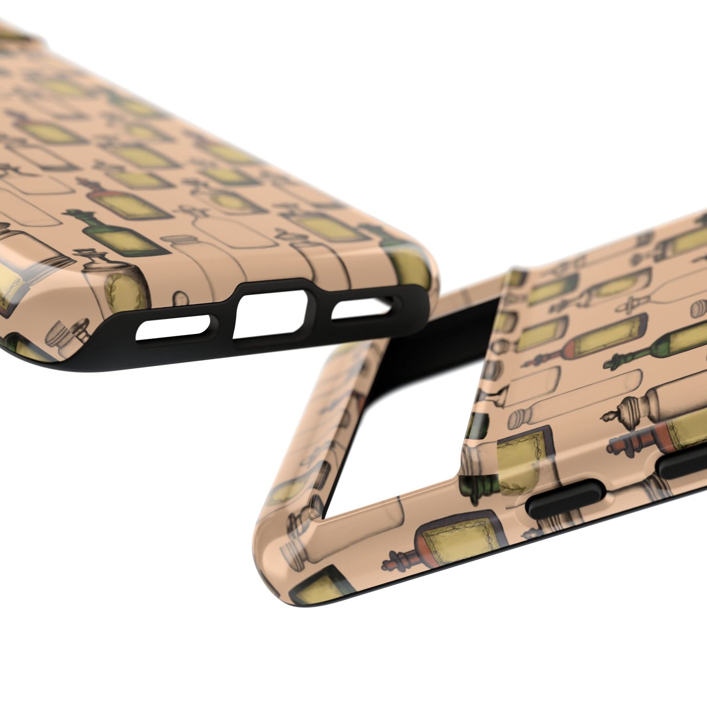 Vintage Potion Bottle Phone Case, Tough Phone Case, Magical Phone Cover, Witch Aesthetic, Gift for Witch Lovers, Boho Phone Accessories