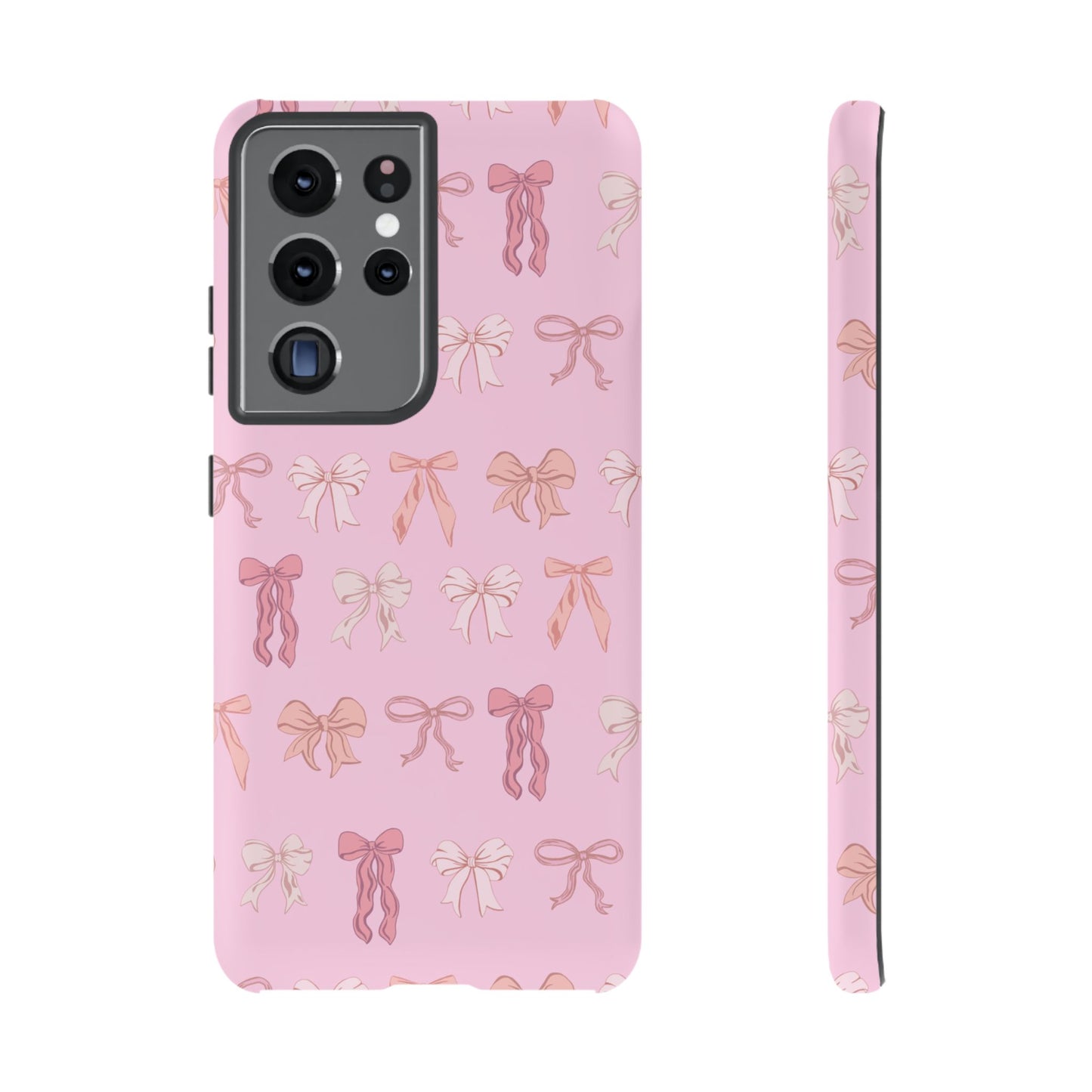 Cute Phone Case with Bow Design | Pink Aesthetic | Gifts for Her, Birthday Present, Trendy Phone Accessories, Fashionable Tech Cover