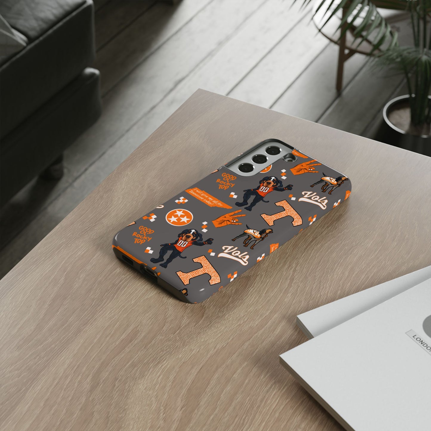 Tough Cases - Tennessee Fan Phone Case, Sports Team Accessory, Gift for Volunteers Fans, Durable Cover, College Game Day