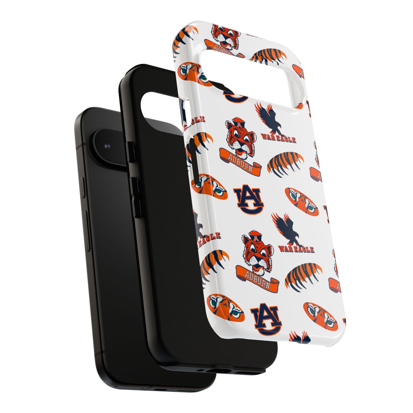 Auburn Fan Phone Case, Sports Team Accessory, Gift for Auburn Fans, Durable Cover, College Game Day