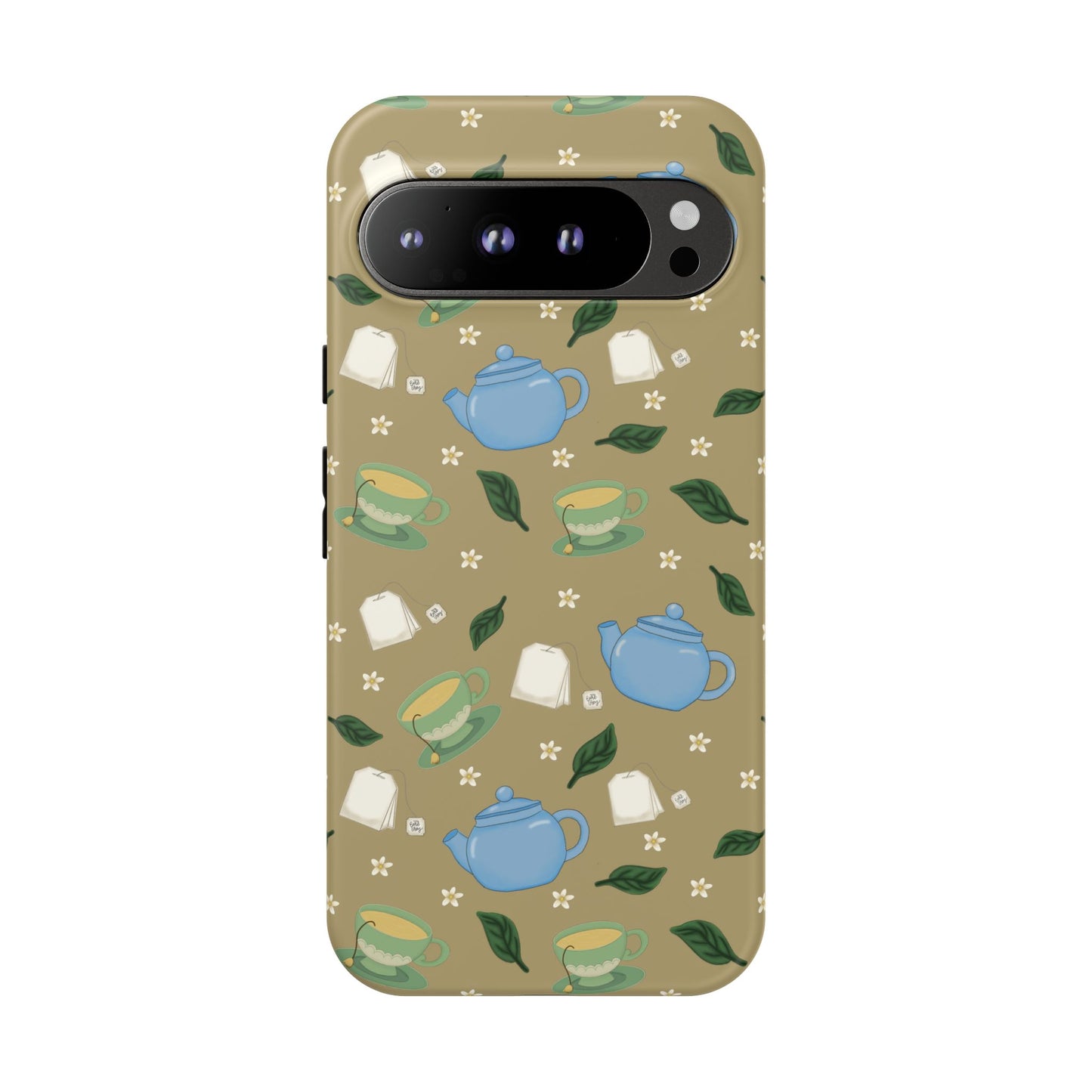 Charming Teacup Phone Case, Cute Phone Cover, Gift for Tea Lovers, Vintage Style Case, Birthday Present, Unique Accessory