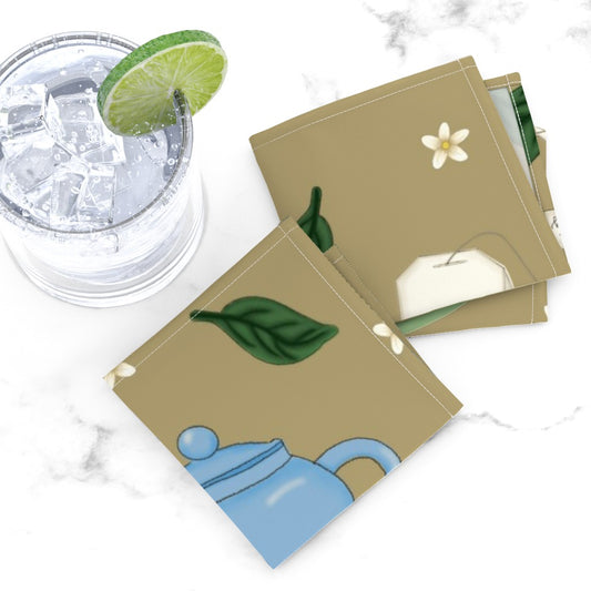 Tea Time Repeating Pattern Napkins