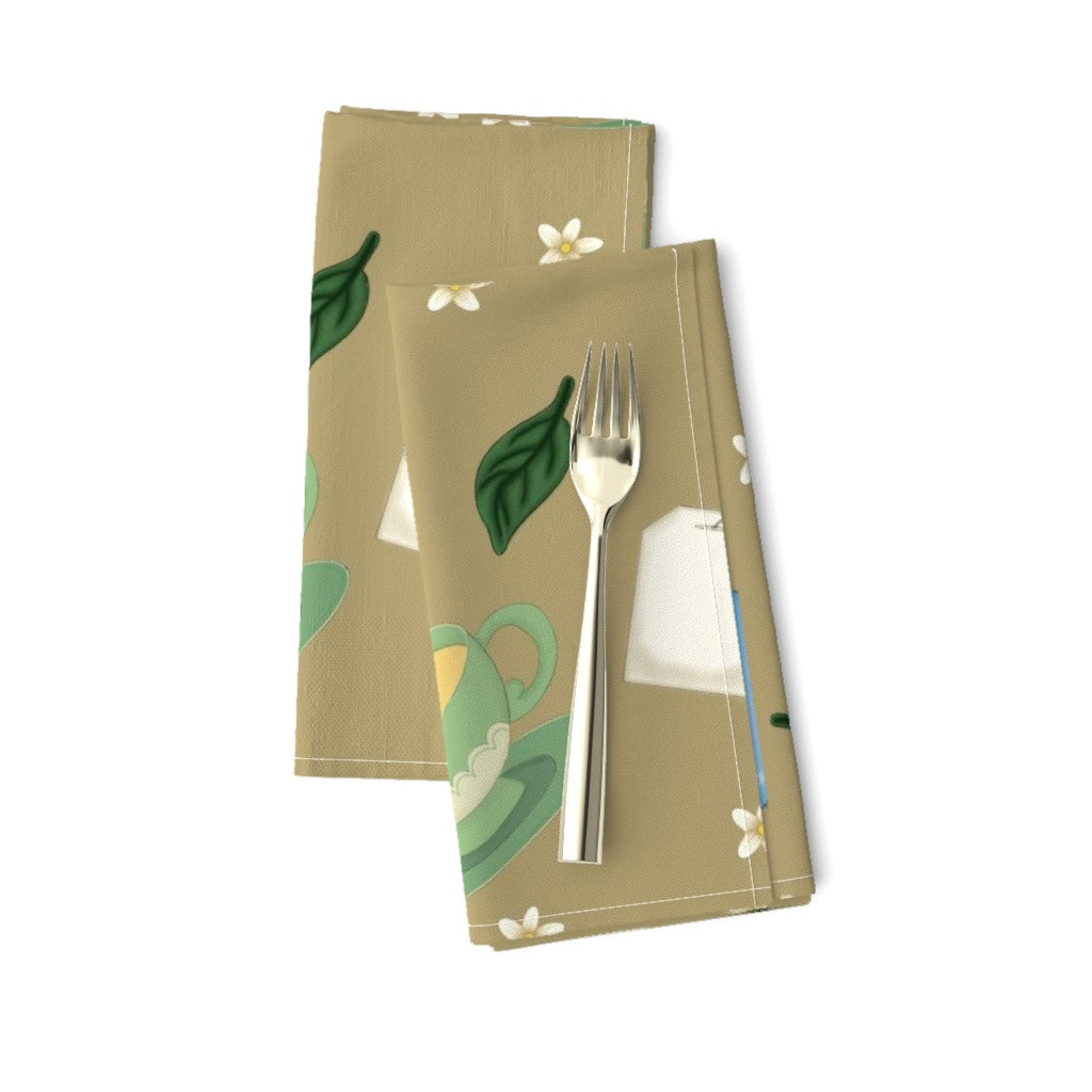 Tea Time Repeating Pattern Napkins
