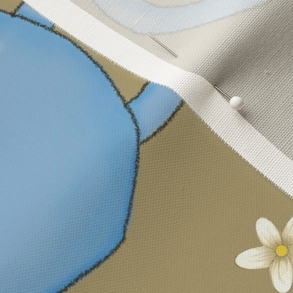 Tea Time Repeating Pattern Curtains