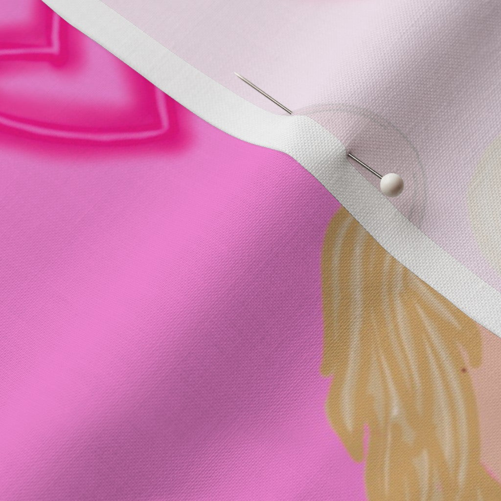 Dolly Parton inspired "Dolly" Repeating Pattern on Fabric by the Yard