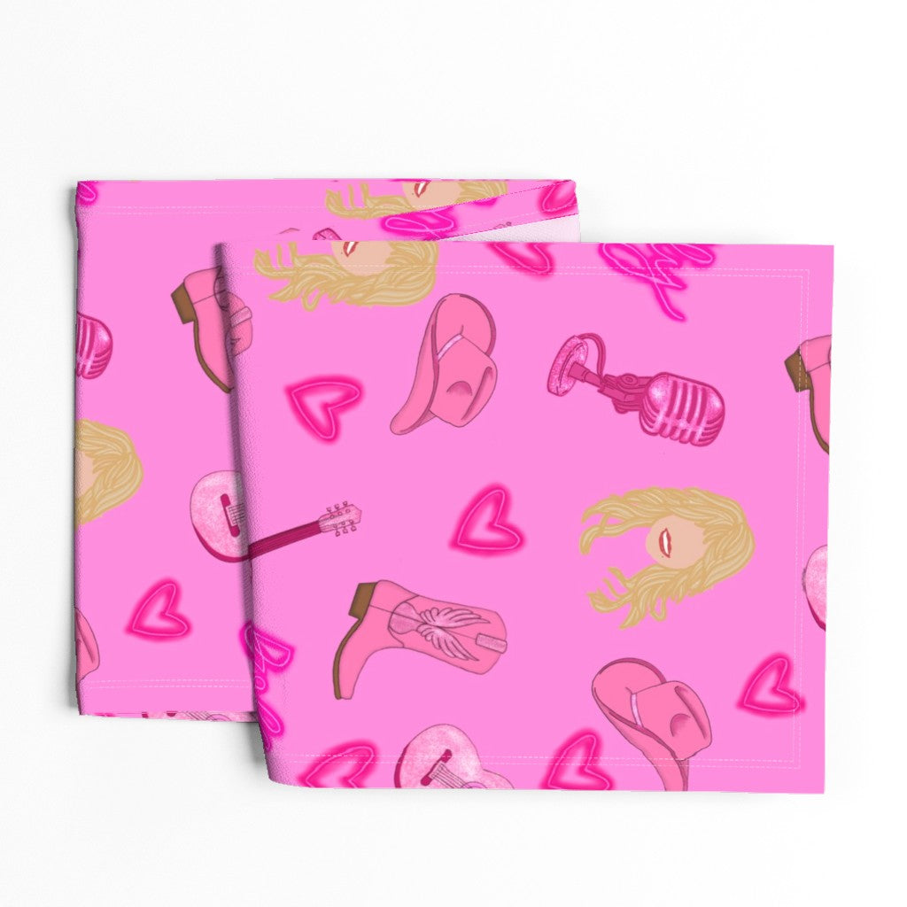 Dolly Parton Inspired "Dolly" Repeating Pattern Table Runner