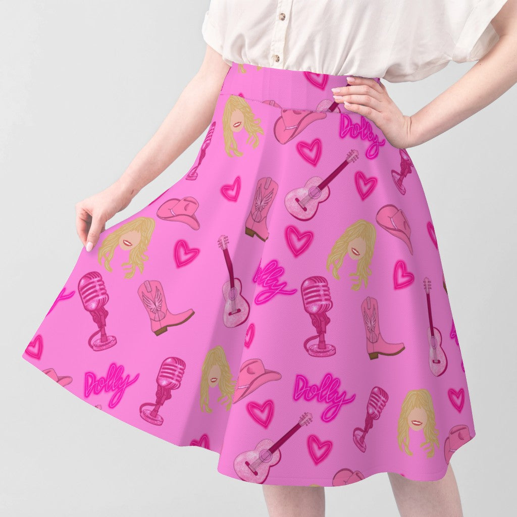 Dolly Parton inspired "Dolly" Repeating Pattern on Fabric by the Yard