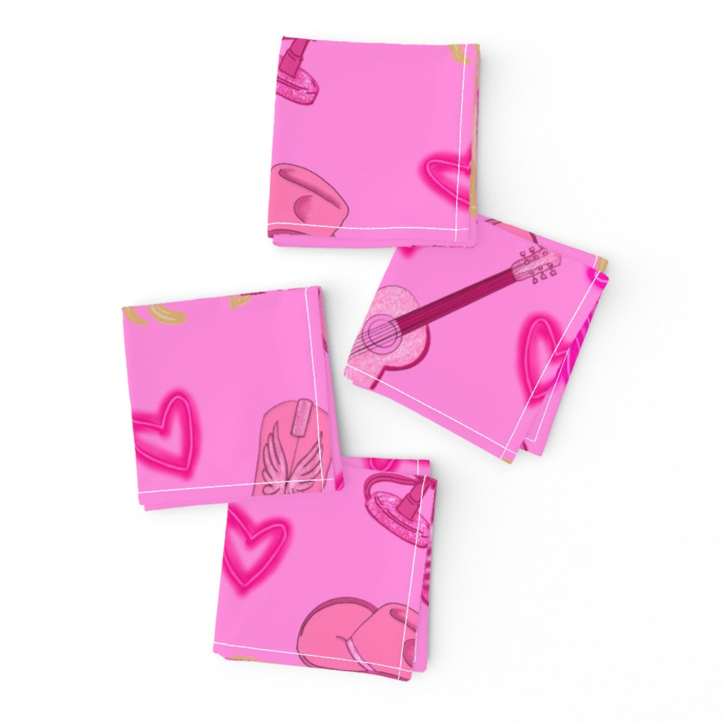 Dolly Parton "Dolly" Repeating Pattern Napkins