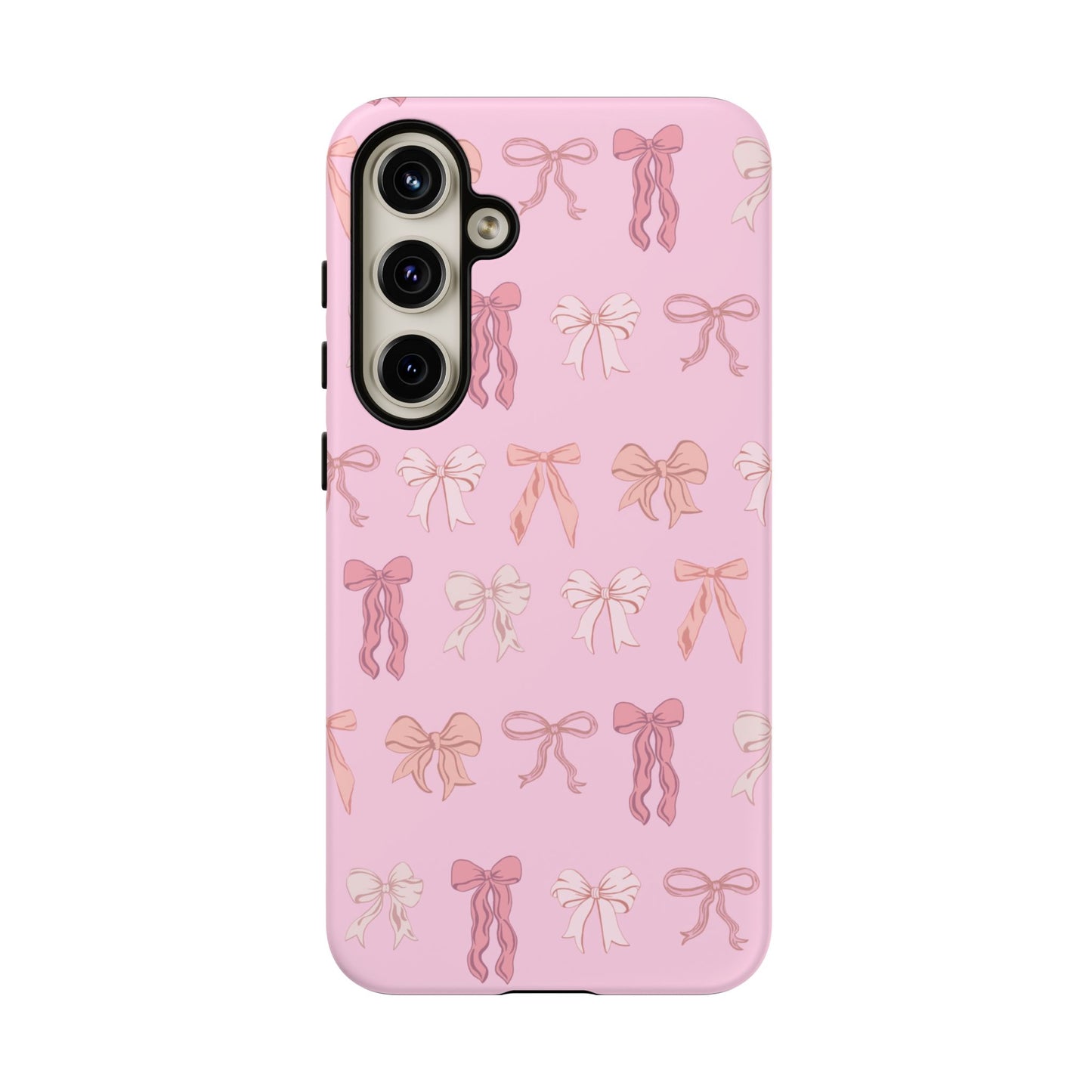 Cute Phone Case with Bow Design | Pink Aesthetic | Gifts for Her, Birthday Present, Trendy Phone Accessories, Fashionable Tech Cover