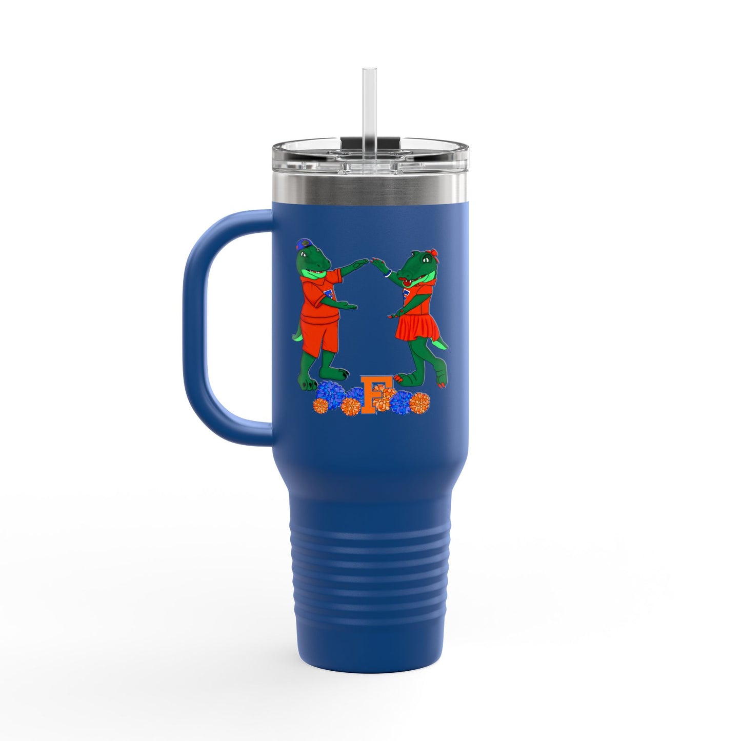 Florida Gators Insulated Travel Mug for Vibrant Adventures - Fun Design, Gift Idea, Great for Camping, Road Trips, and Daily Hydration
