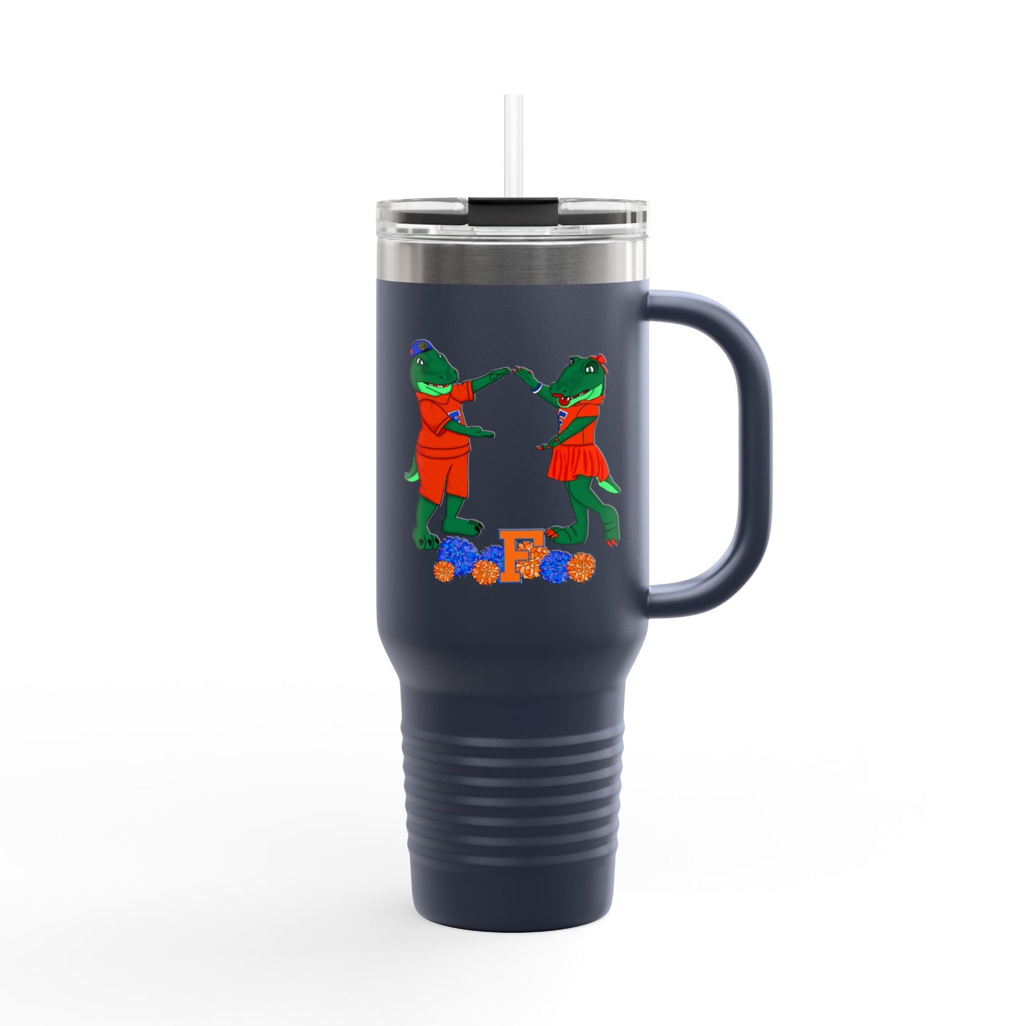 Florida Gators Insulated Travel Mug for Vibrant Adventures - Fun Design, Gift Idea, Great for Camping, Road Trips, and Daily Hydration