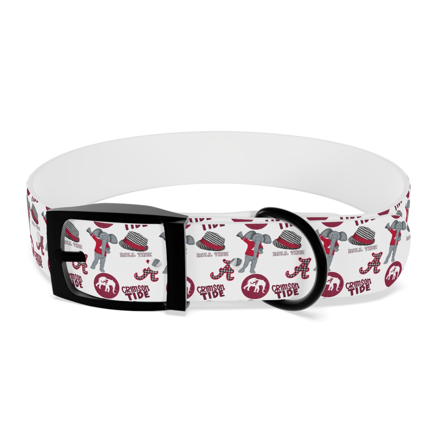 Alabama Crimson Tide Dog Collar - Pet Accessory, Dog Lover Gift, Sports Team Collar, Custom Dog Gear, Football Fan Merchandise