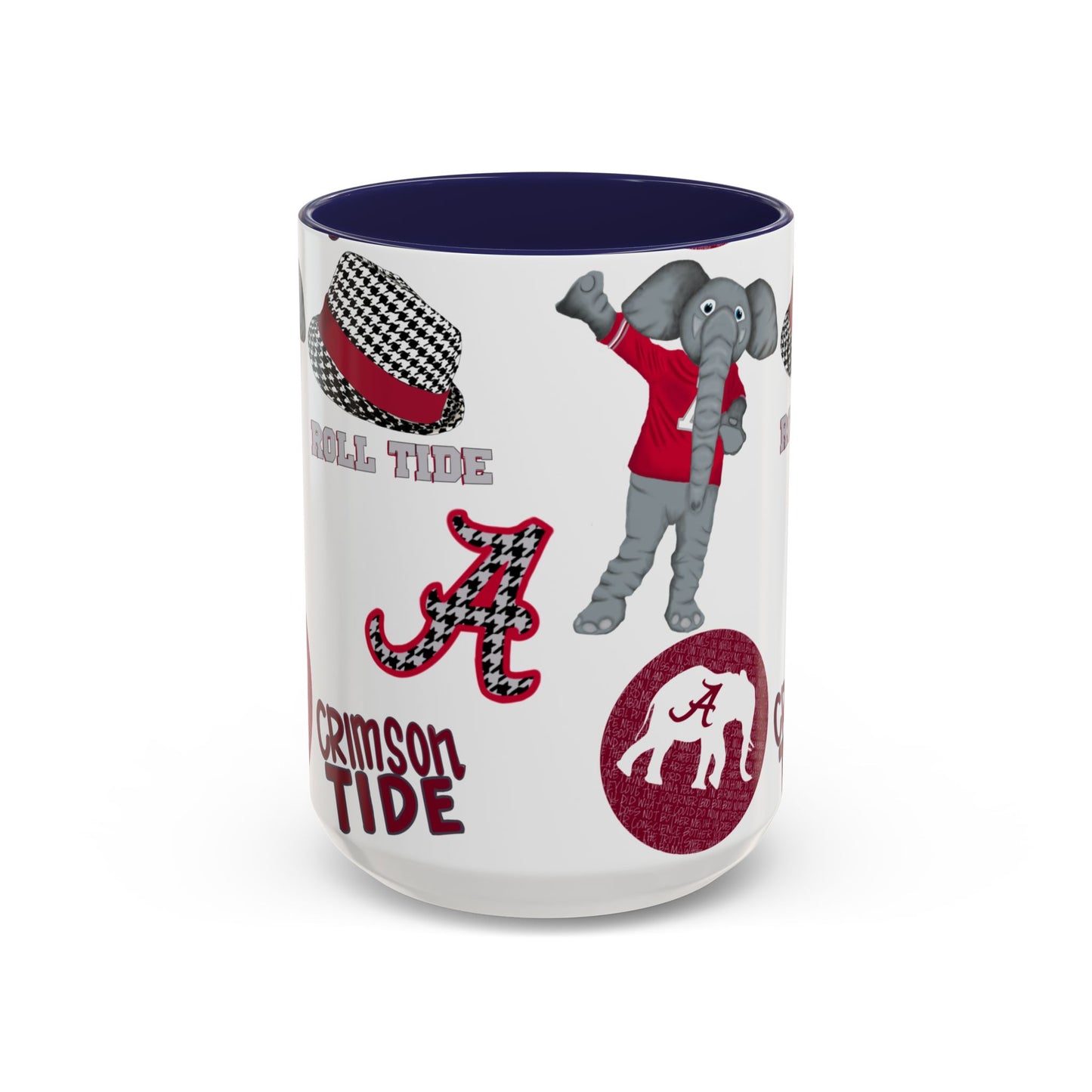 Crimson Tide Coffee Mug, Alabama Fan Cup, Roll Tide Mug, College Sports Gift, Game Day Drinkware
