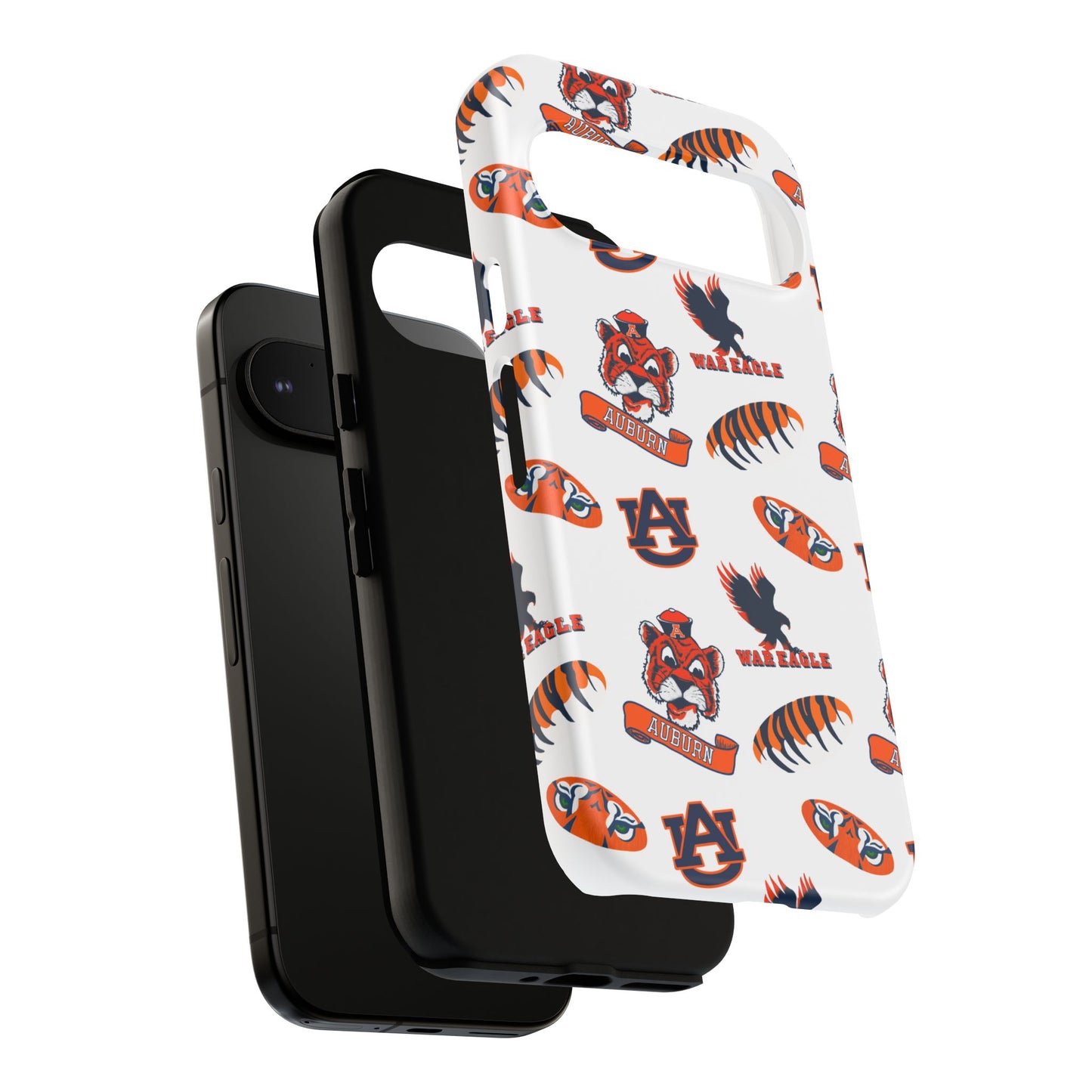 Auburn Fan Phone Case, Sports Team Accessory, Gift for Auburn Fans, Durable Cover, College Game Day