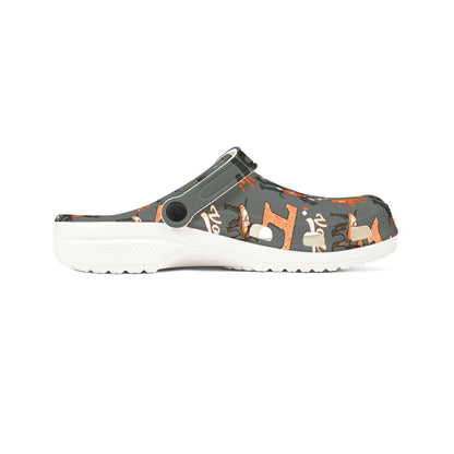 Tennessee Vols EVA Foam Crocs with Fun Patterns, Comfort Footwear for Sports Lovers, Perfect for Casual Outings, Gardens, and Special Events