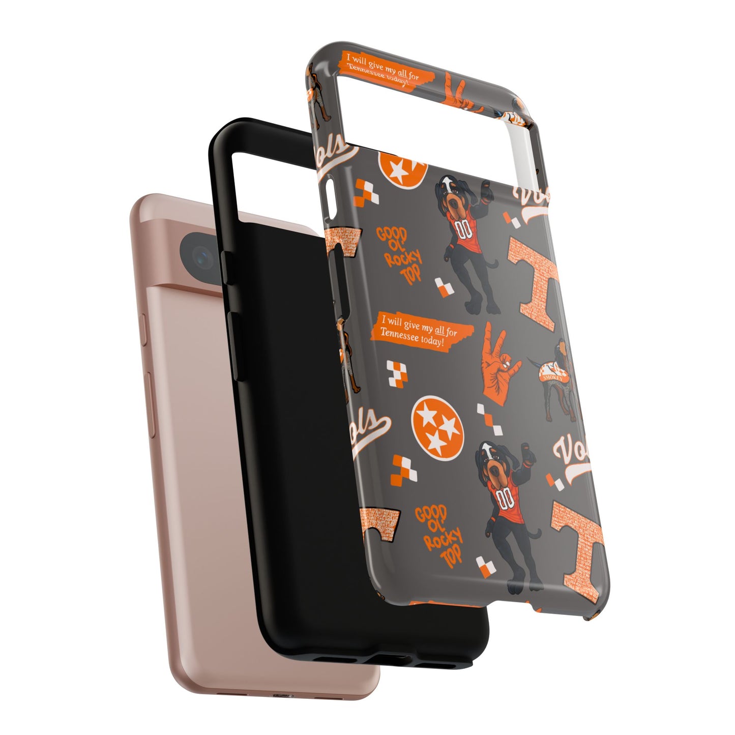 Tough Cases - Tennessee Fan Phone Case, Sports Team Accessory, Gift for Volunteers Fans, Durable Cover, College Game Day