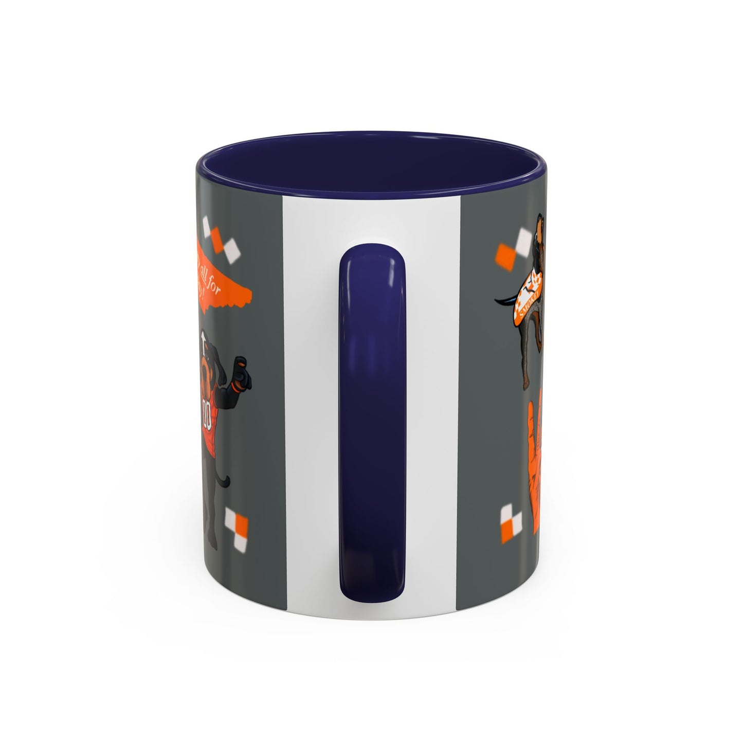 Tennessee Spirit Coffee Mug, Perfect for Gameday, College Student Gift, Unique Drinkware, Sports Fan Mug, Show Your Team Pride