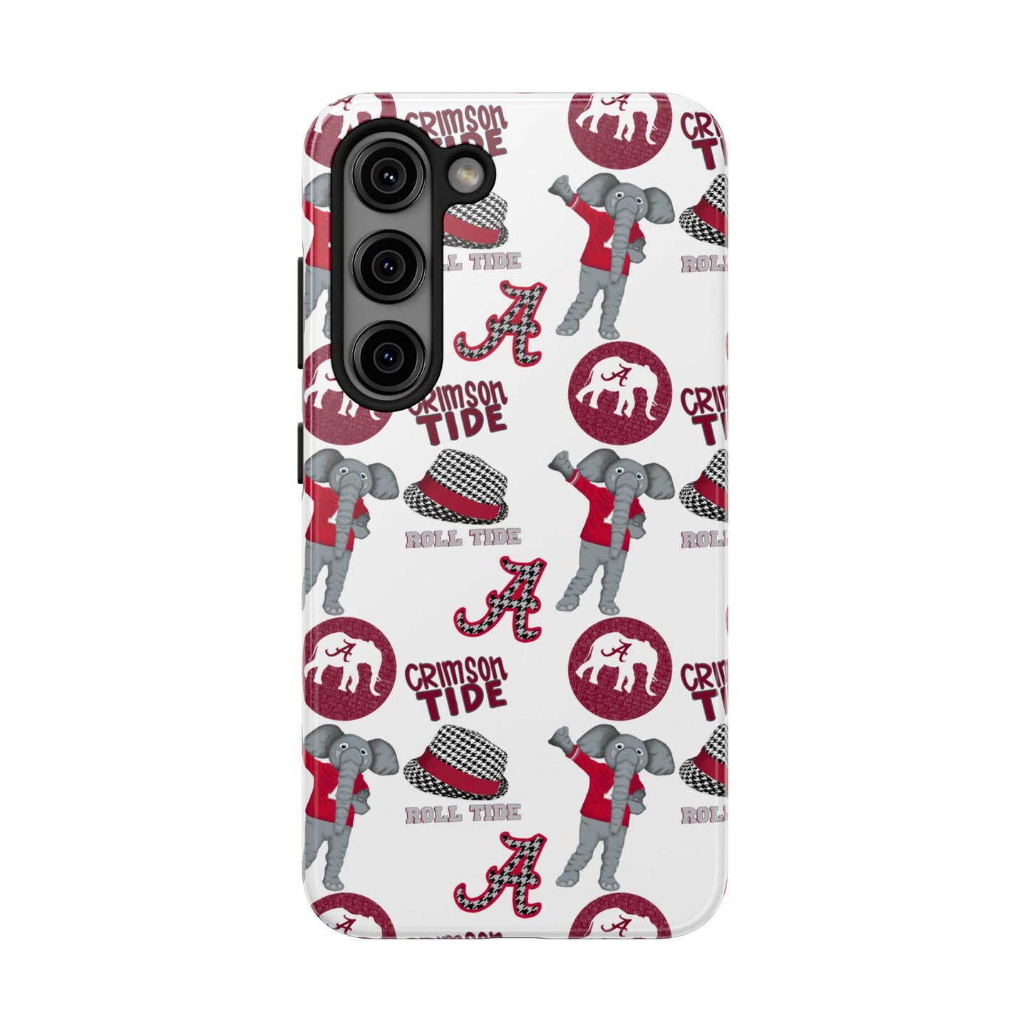 Alabama Crimson Tide Phone Case - Tough, Durable, Elephant Design, Sports Fan Accessories, College Team Gift, Graduation Presents