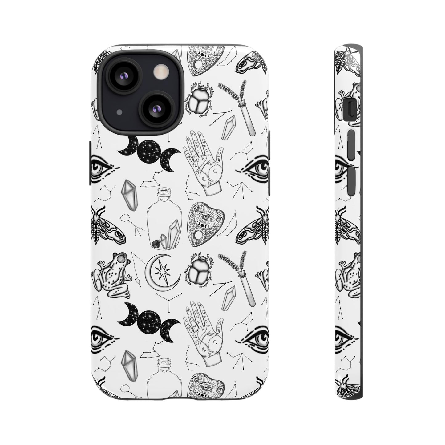 Mystical Phone Case | Boho Aesthetic Cover, Witchy Gift, Crystal Art Protection, Astrology Decor, Unique Cell Phone Skins