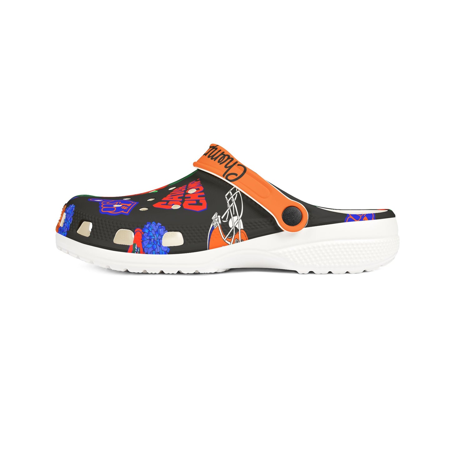 Florida Gators Women's EVA Foam Clogs, Playful All-Over Design Shoes, Casual Summer Footwear, Comfortable Garden Shoes, Perfect for Kids and Adults