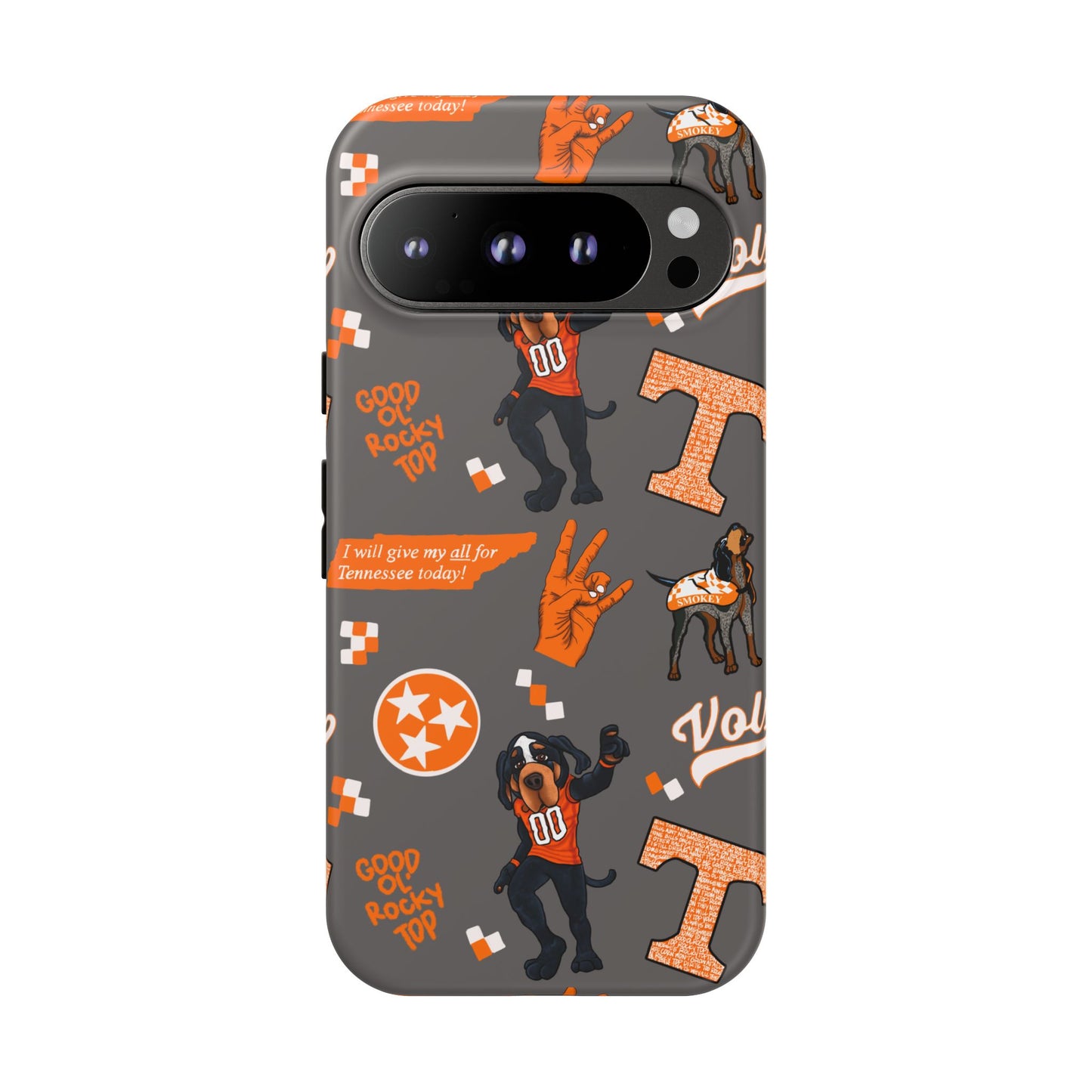 Tough Cases - Tennessee Fan Phone Case, Sports Team Accessory, Gift for Volunteers Fans, Durable Cover, College Game Day