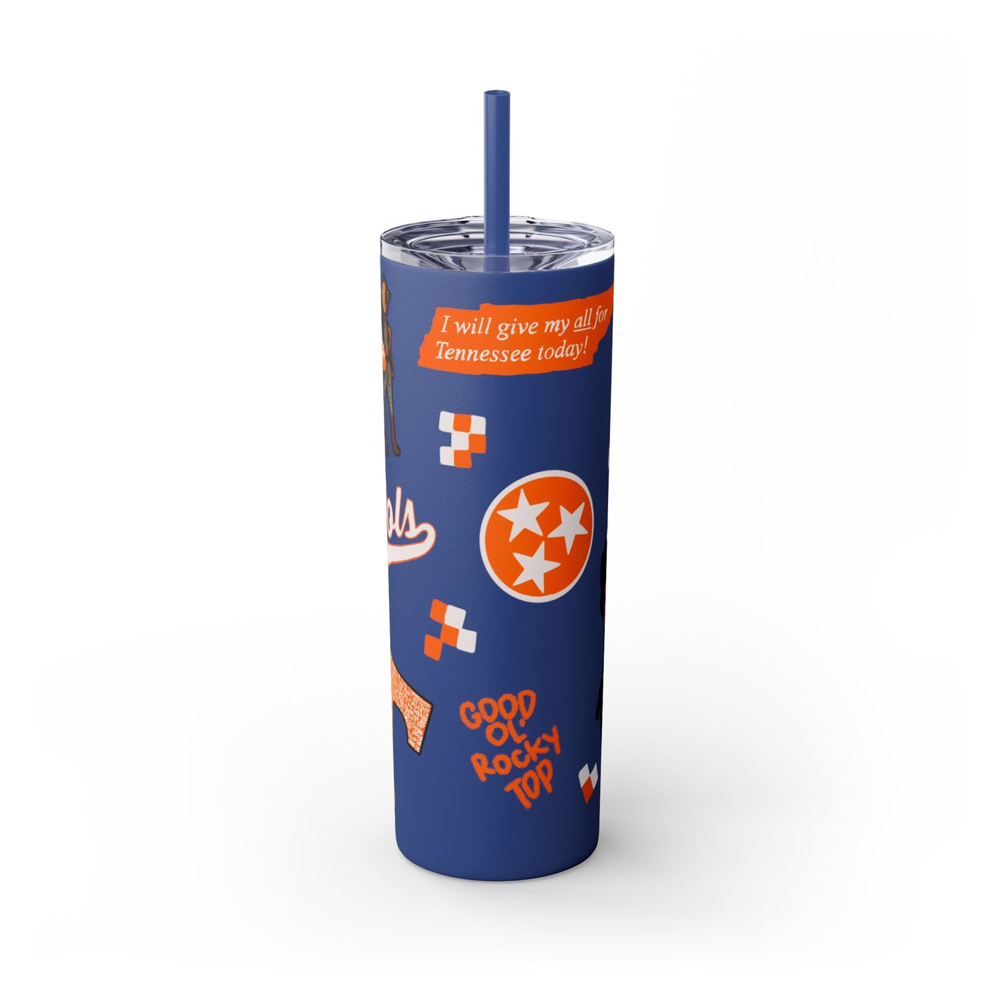 Tennessee Spirit Tumbler, 20oz | School Pride Cup for Gameday & Tailgating | Ideal for Fans, Students & Alumni