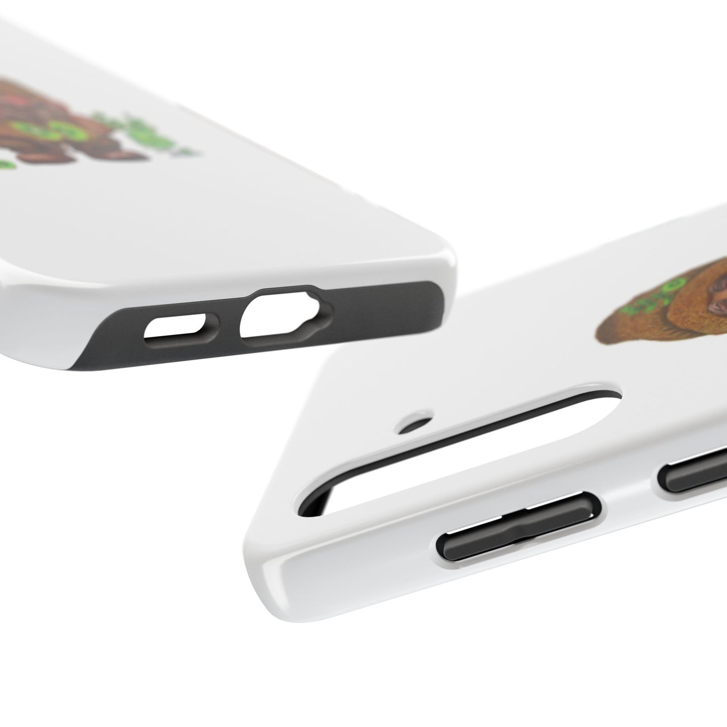 Funny Kiwi Gnome Phone Cases, Phone Covers for Gnome Lovers, Cute Gift for Gardeners, Unique Tech Accessories, Holiday Gifts